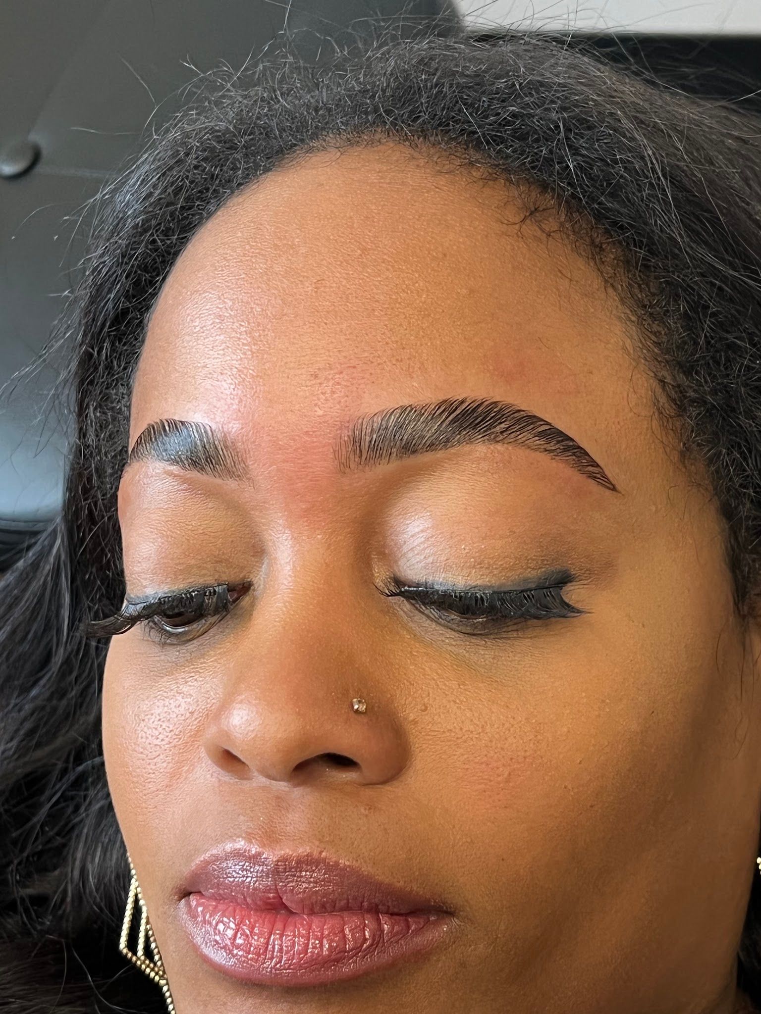 Eyebrow Tattoo result by Jade Brown Beauty in Atlanta, GA