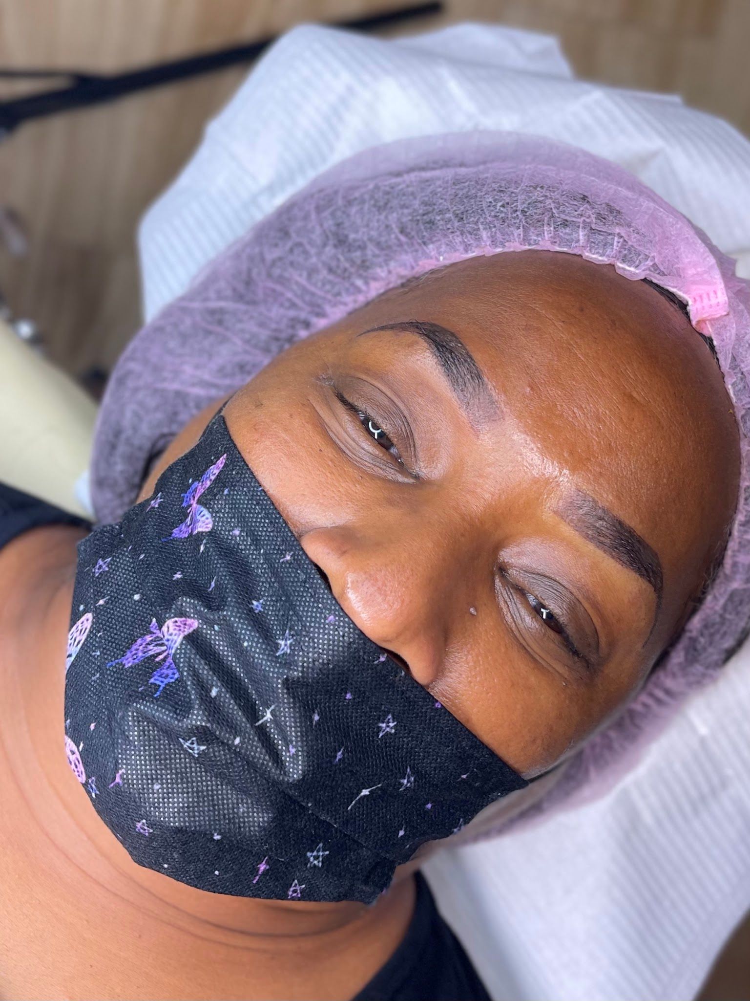 Eyebrow Tattoo result by The Queen Suite in Marietta, GA