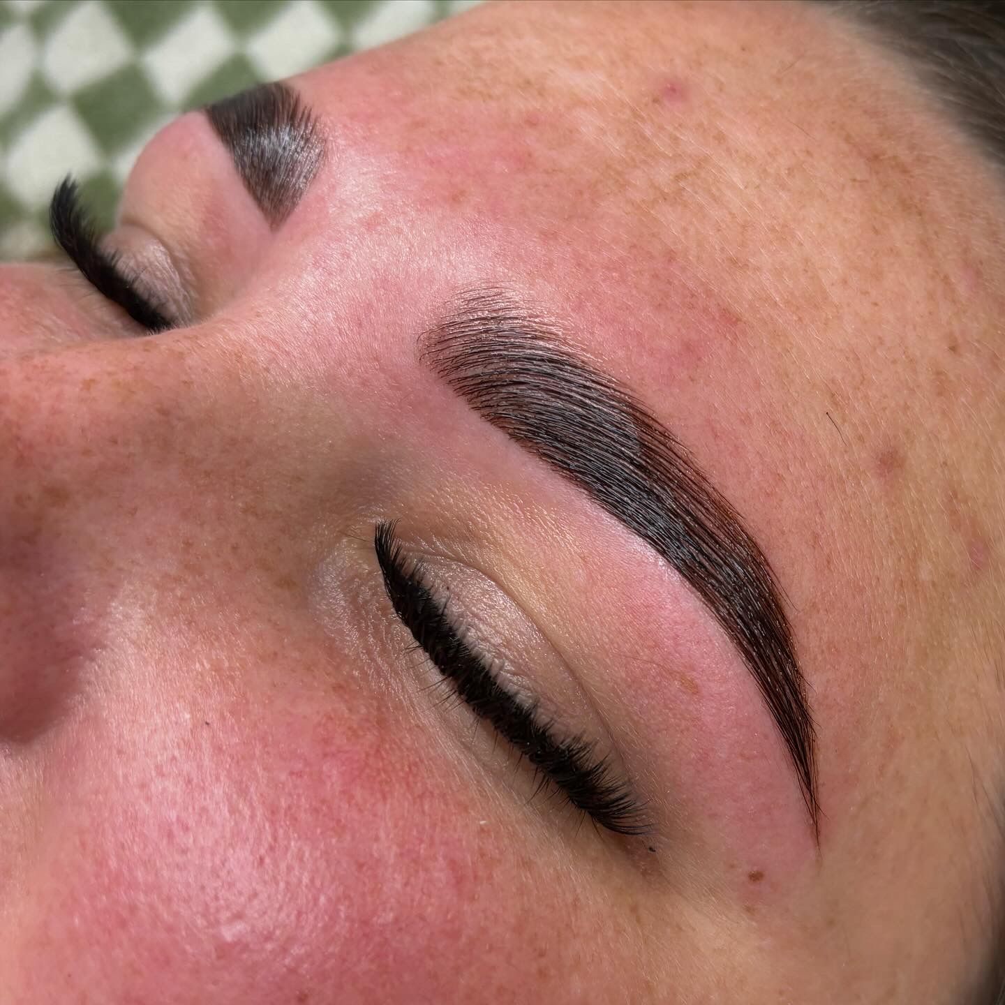 Eyebrow Tattoo result by Madison Rice Aesthetics in Statesboro, GA