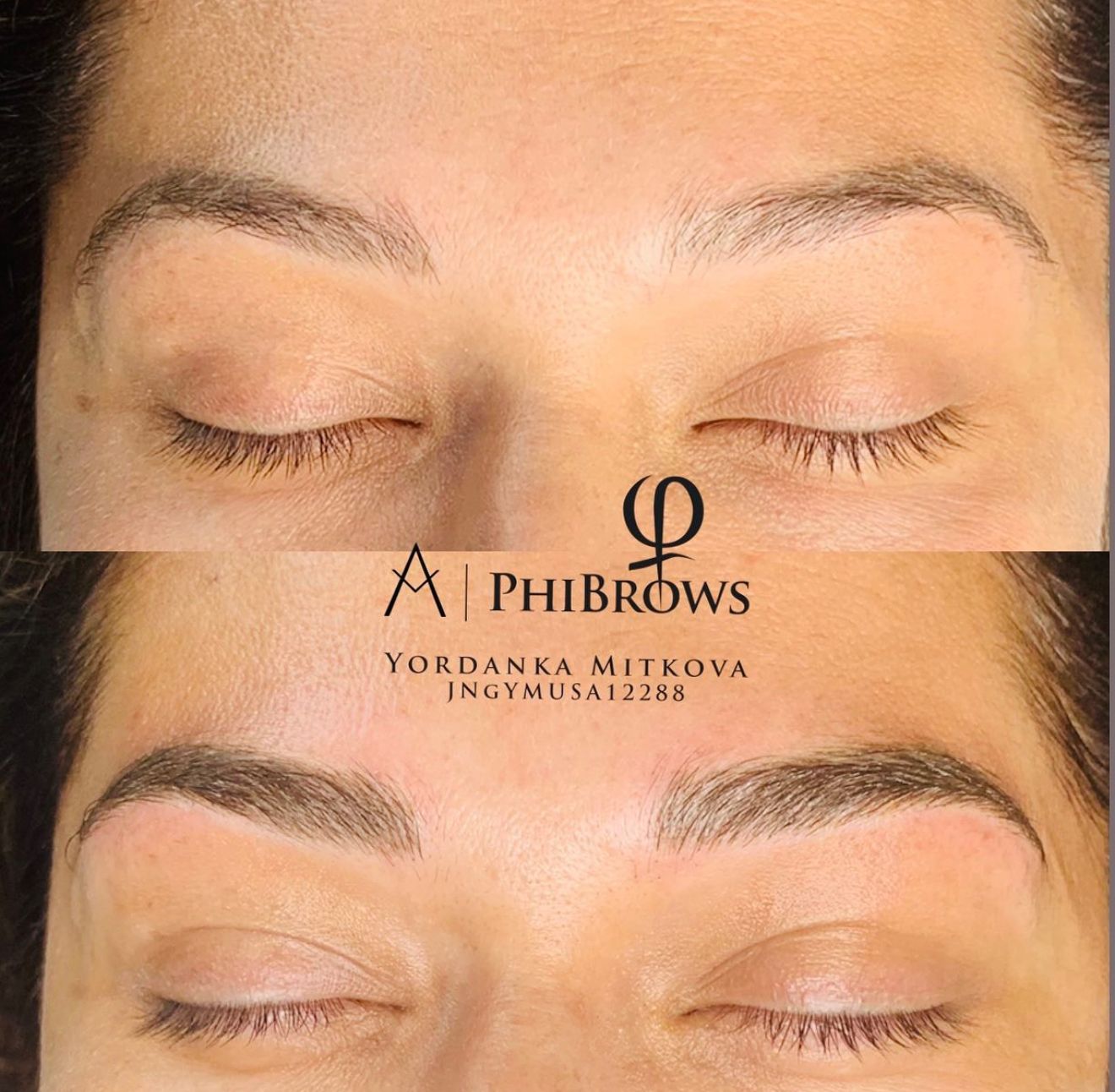 Eyebrow Tattoo result by PhiBrows By Dani in Roswell, GA