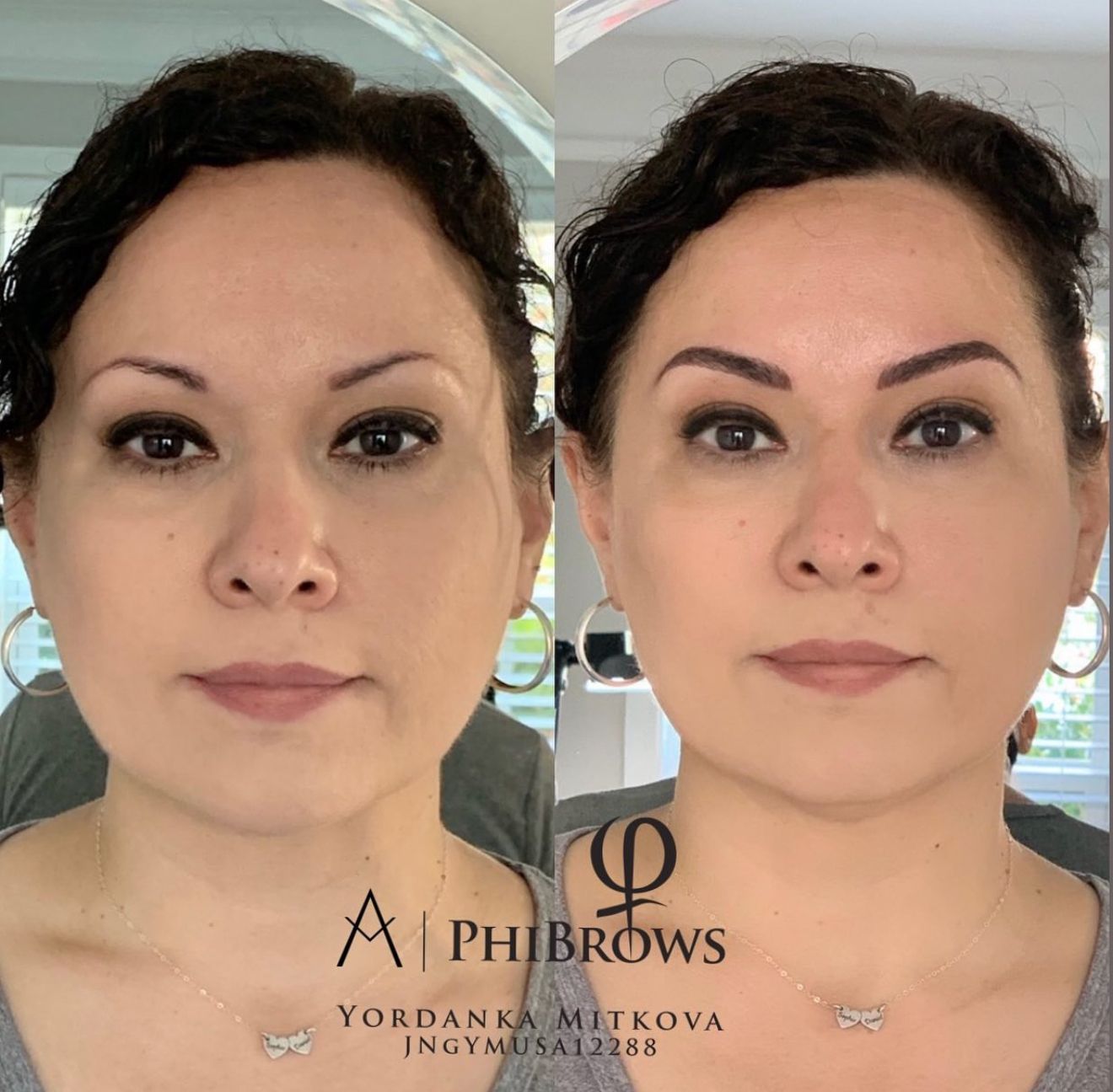 Eyebrow Tattoo result by PhiBrows By Dani in Roswell, GA