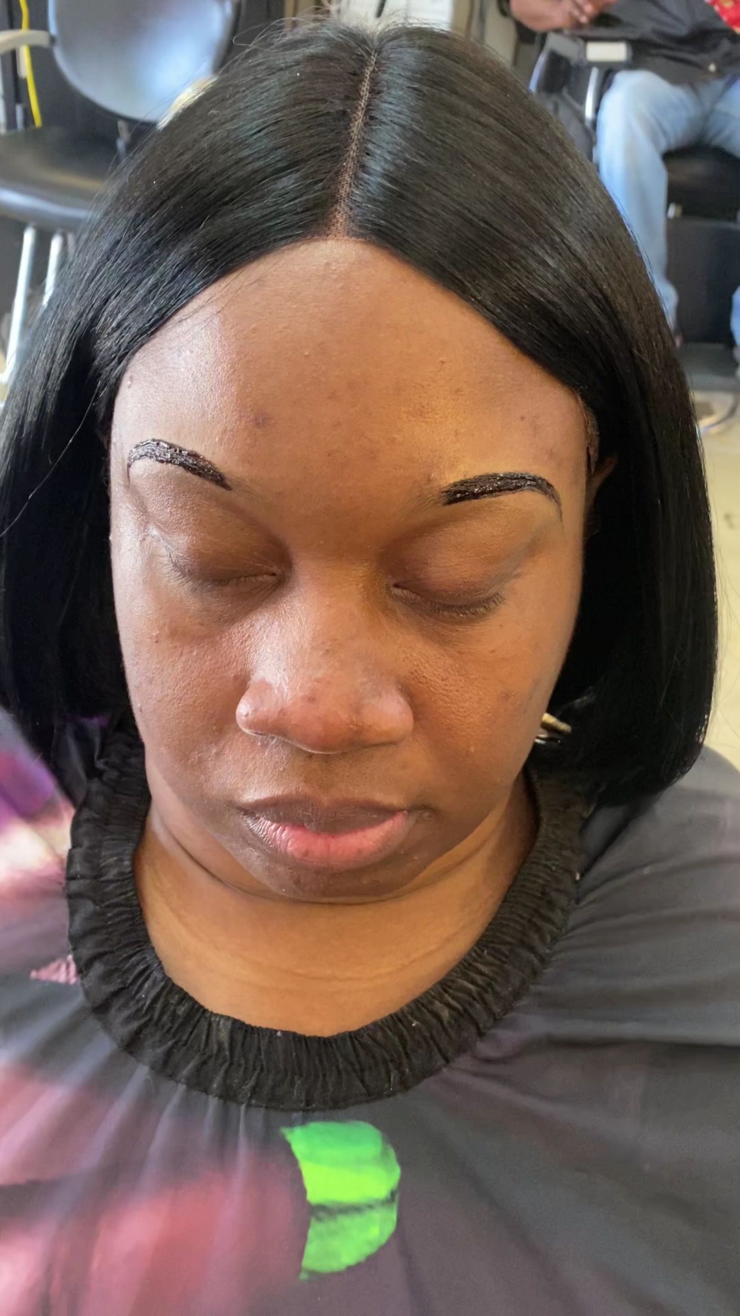 Eyebrow Tattoo result by Eye Vixen Make-Up Artist and Image Consultant in Jonesboro, GA