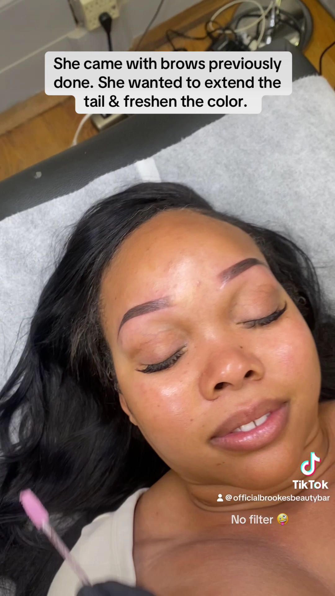 Eyebrow Tattoo result by Brooke's Beauty Bar in Newnan, GA