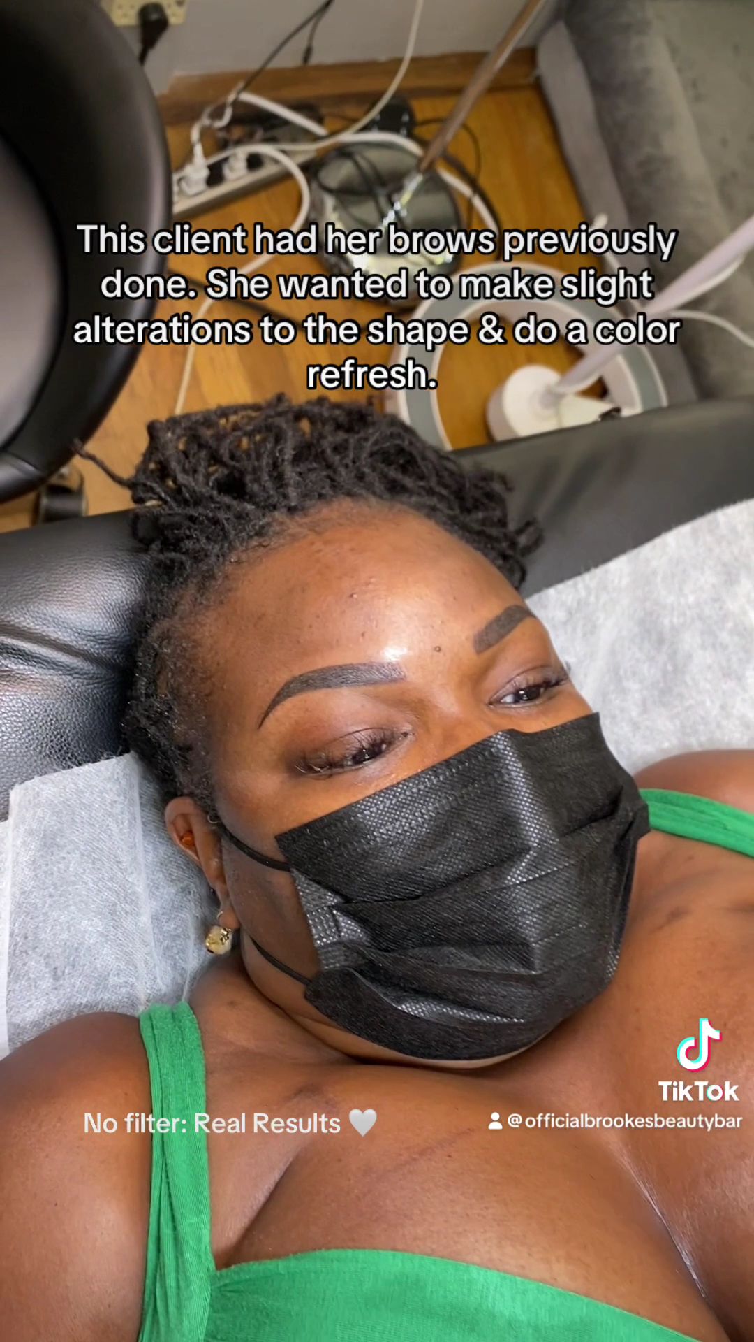 Eyebrow Tattoo result by Brooke's Beauty Bar in Newnan, GA