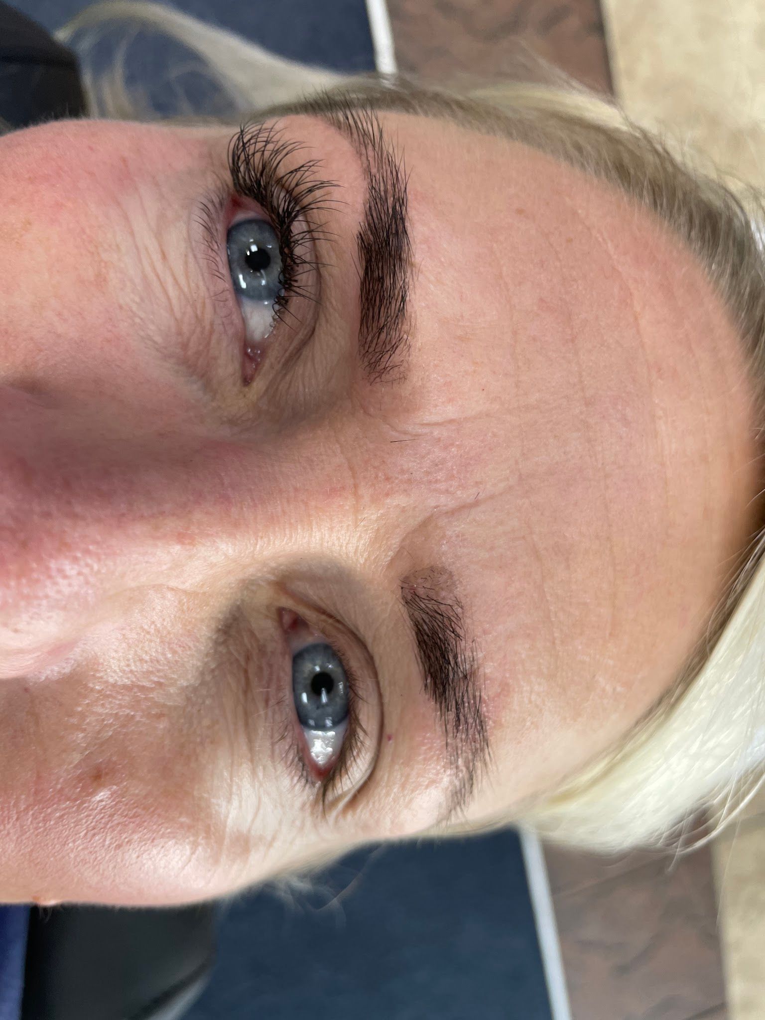 Eyebrow Tattoo result by The Brows Threading Lounge in Cartersville, GA