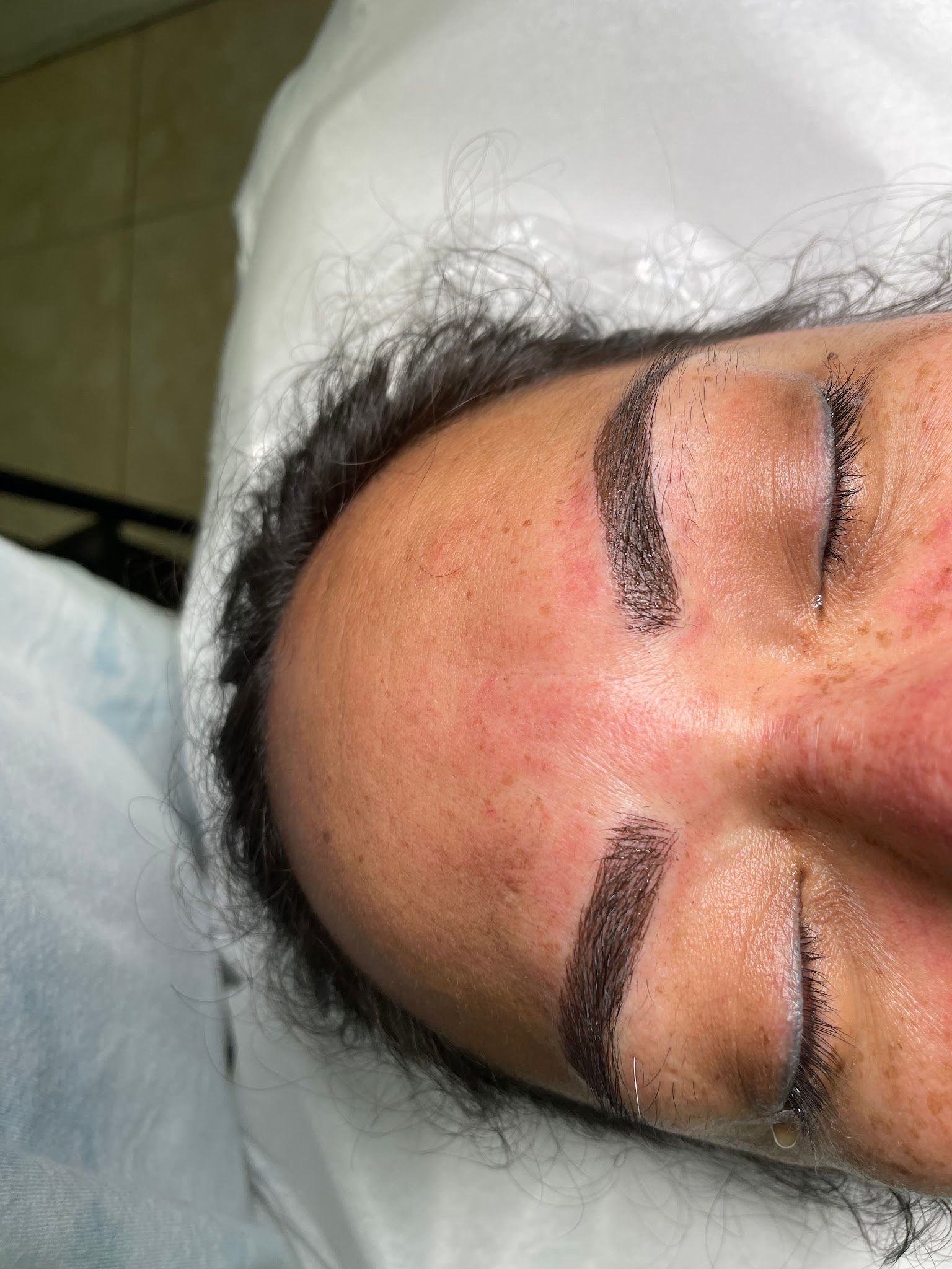 Eyebrow Tattoo result by The Brows Threading Lounge in Cartersville, GA