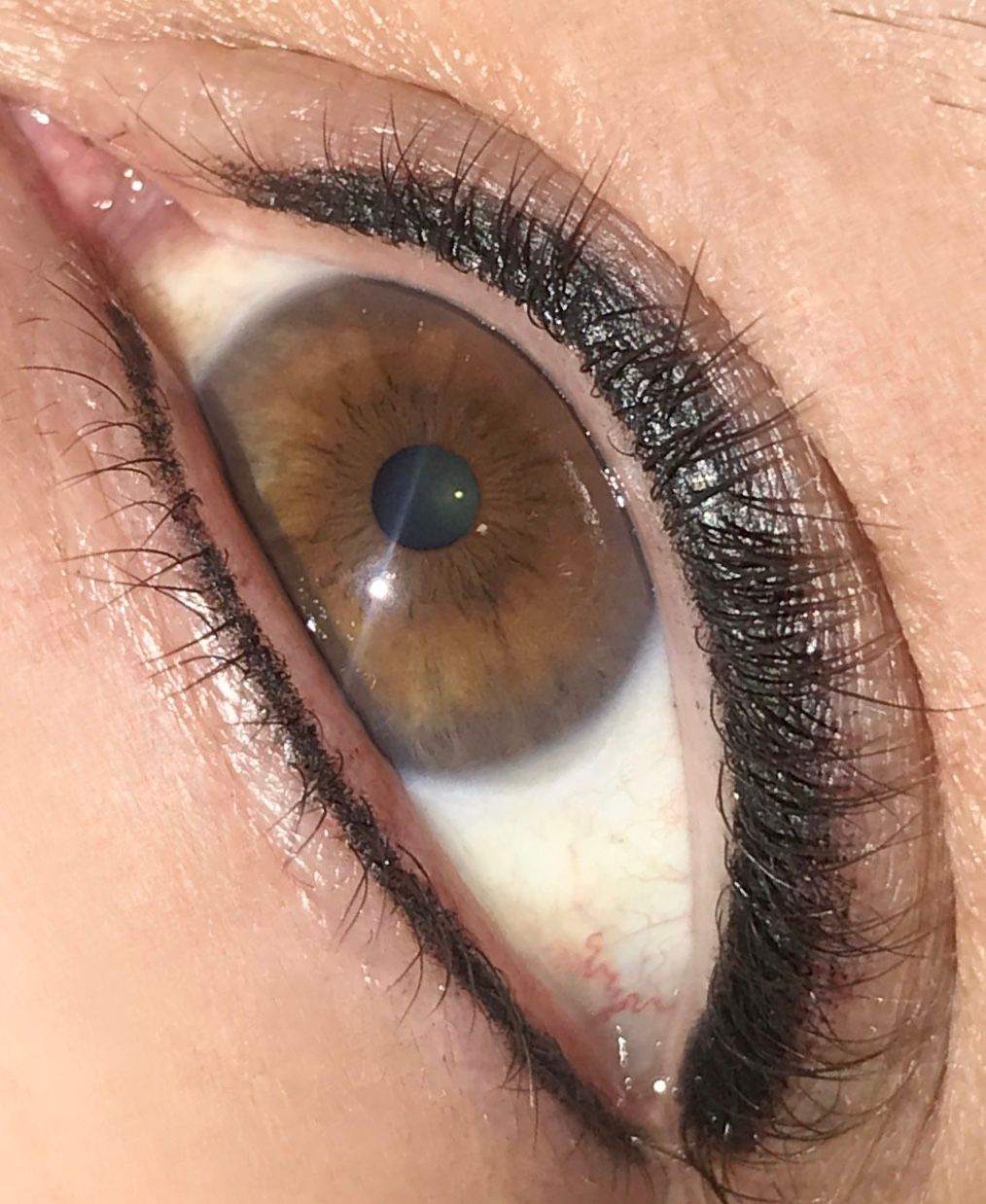 Eyeliner Tattoo result by Razed Brow Permanent Makeup & Microblading in Sharpsburg, GA