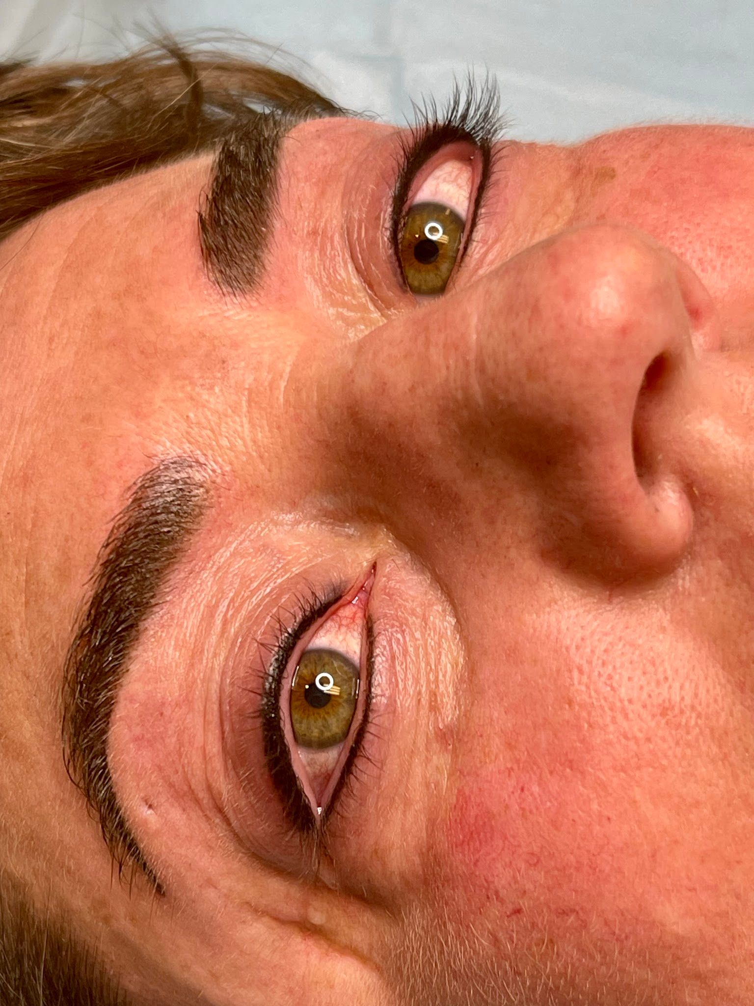 Eyeliner Tattoo result by Razed Brow Permanent Makeup & Microblading in Sharpsburg, GA