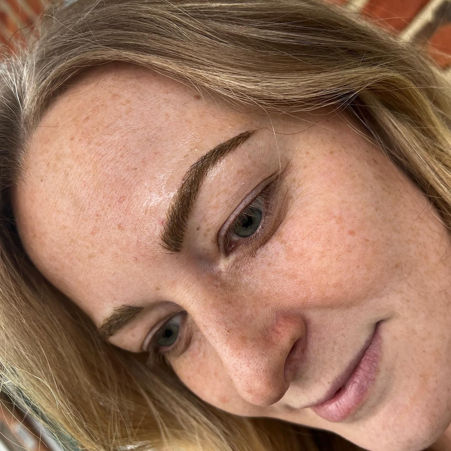 Eyebrow Tattoo result by Bloomja Esthetics in Athens, GA