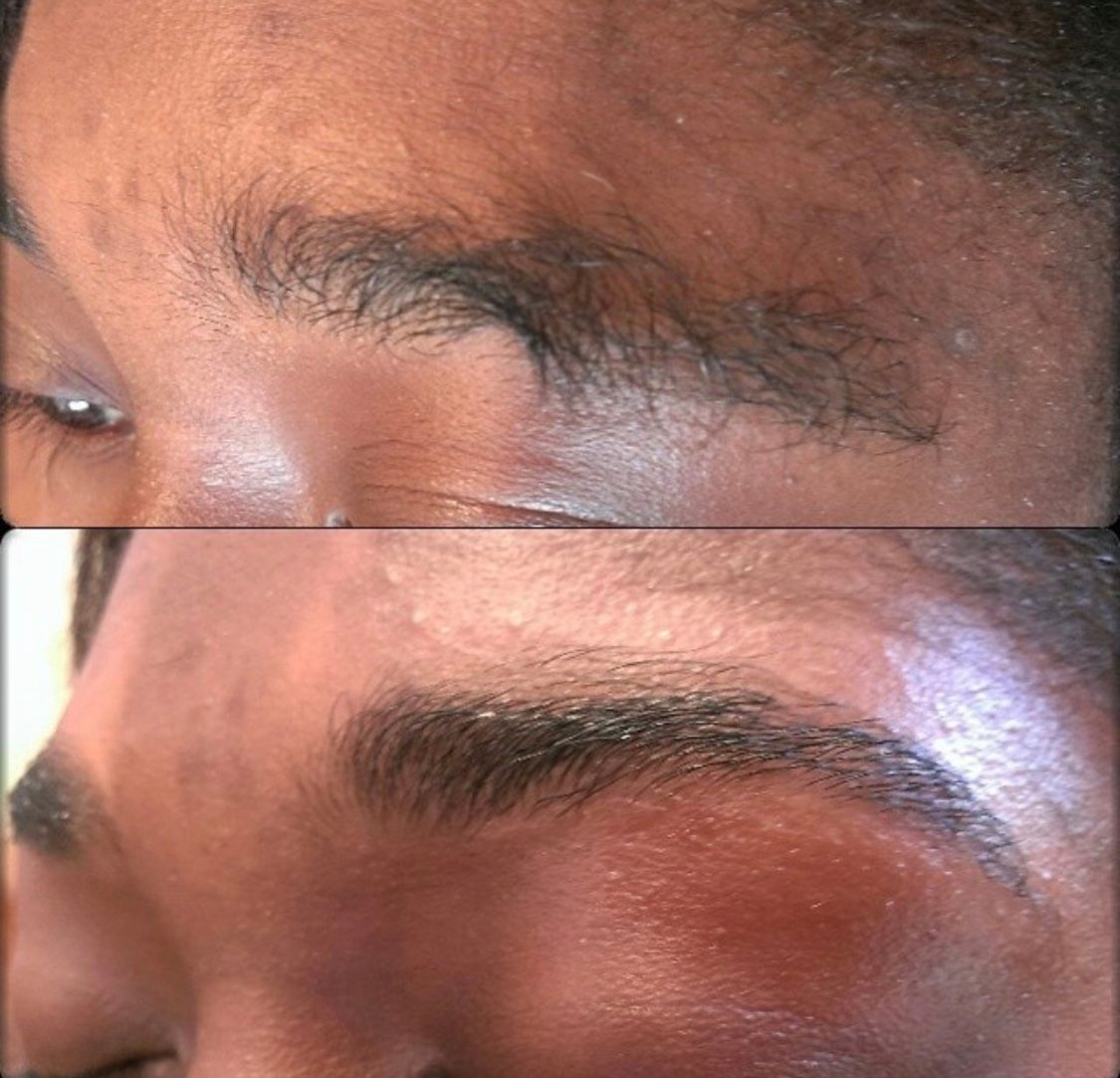 Eyebrow Tattoo result by Brow Baby Salon & Brow Bar in Statesboro, GA