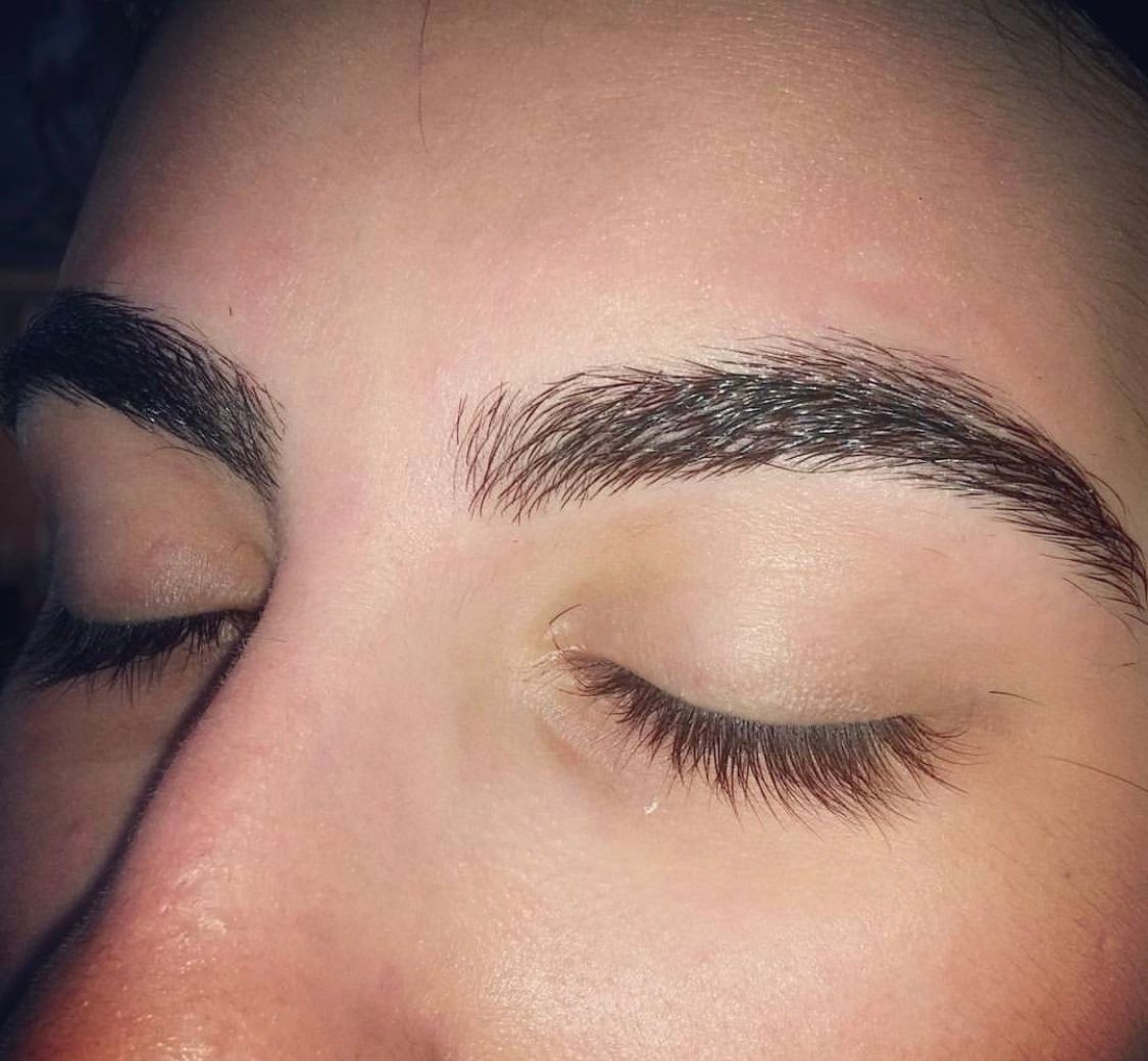 Eyebrow Tattoo result by Brow Baby Salon & Brow Bar in Statesboro, GA