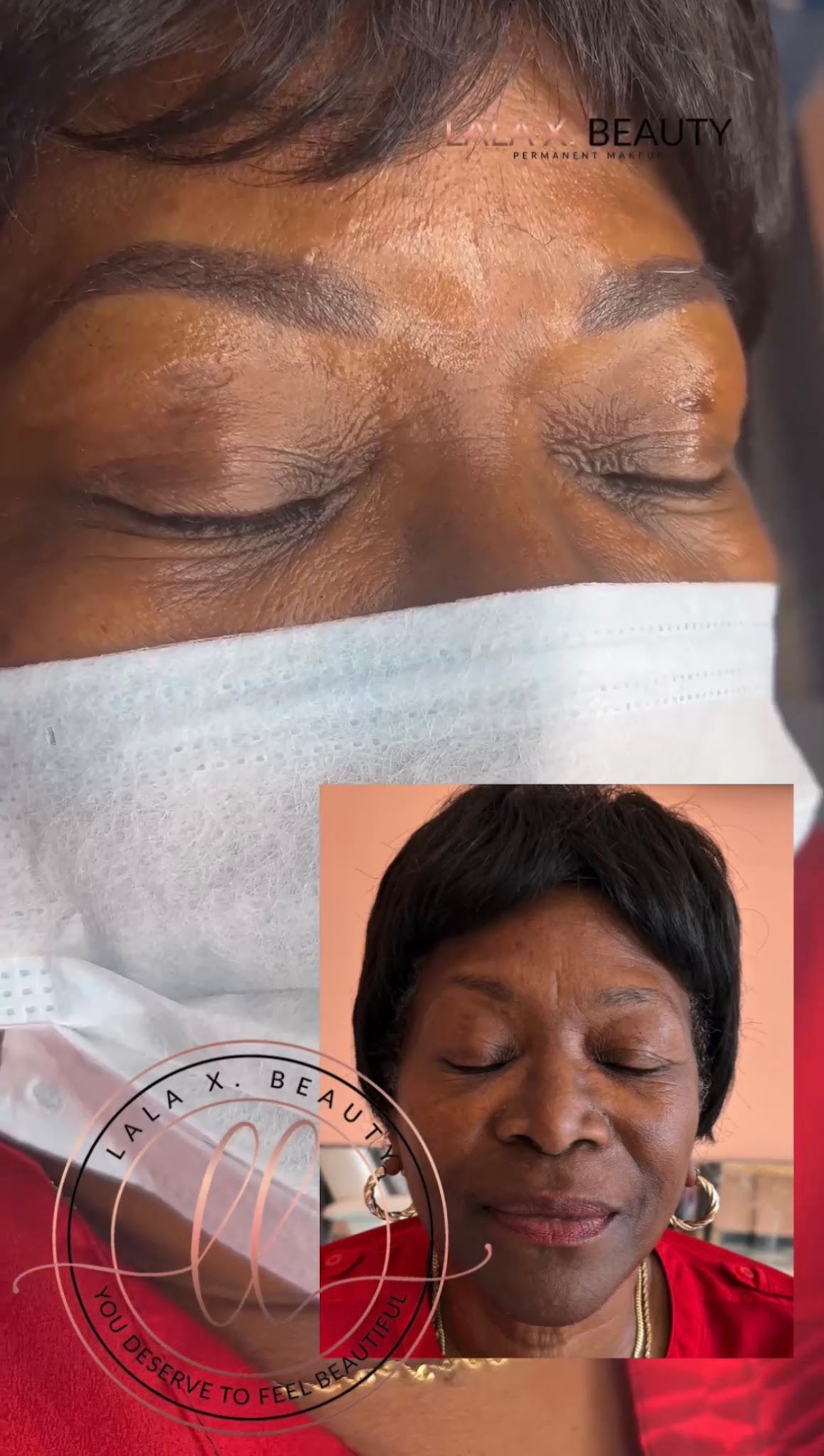 Eyebrow Tattoo result by Lala X. Beauty in Martinez, GA