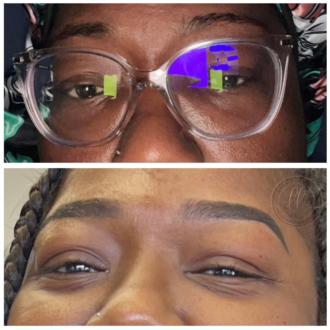 Eyebrow Tattoo result by Lala X. Beauty in Martinez, GA