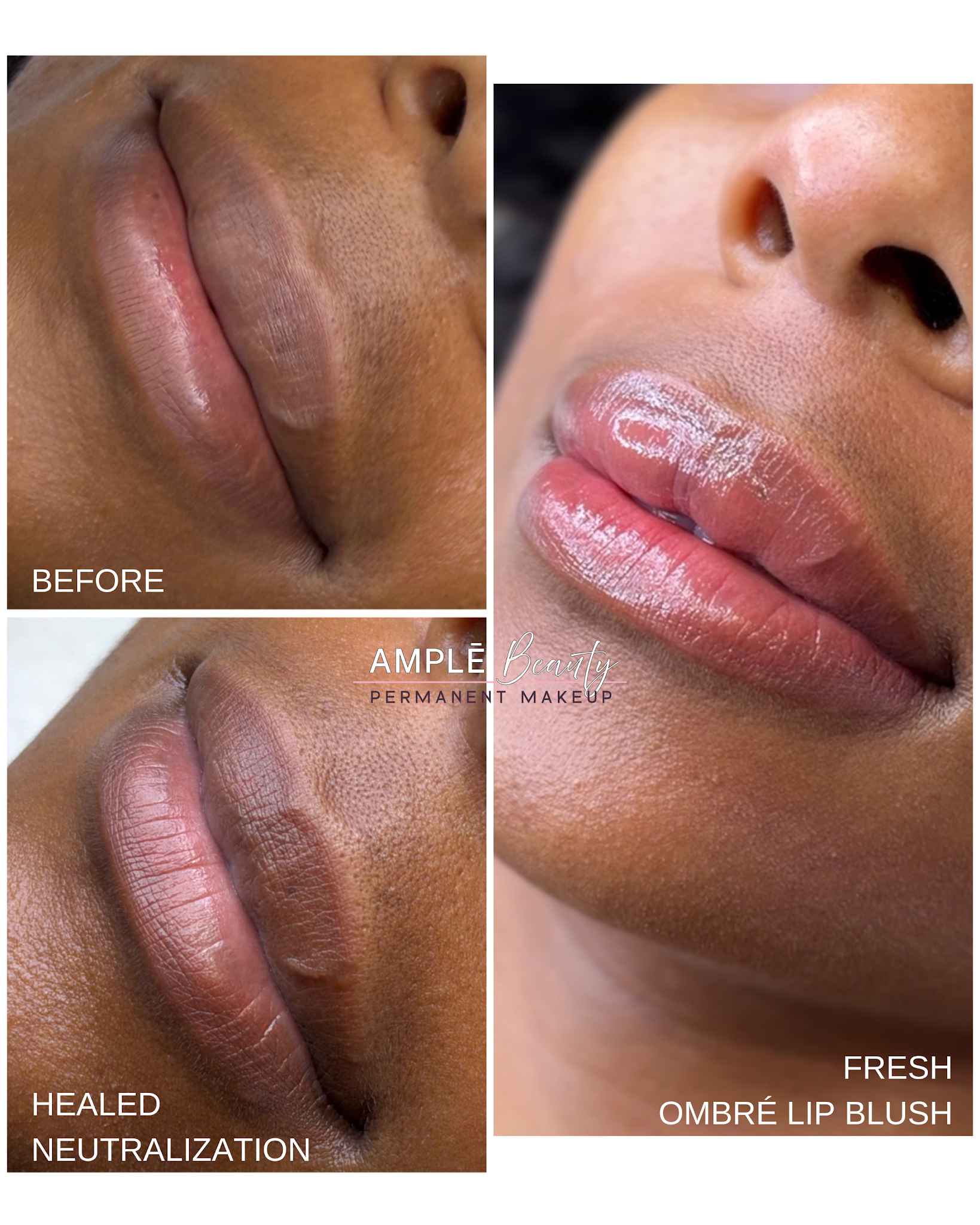 AMPLĒ Beauty Studio — permanent makeup work