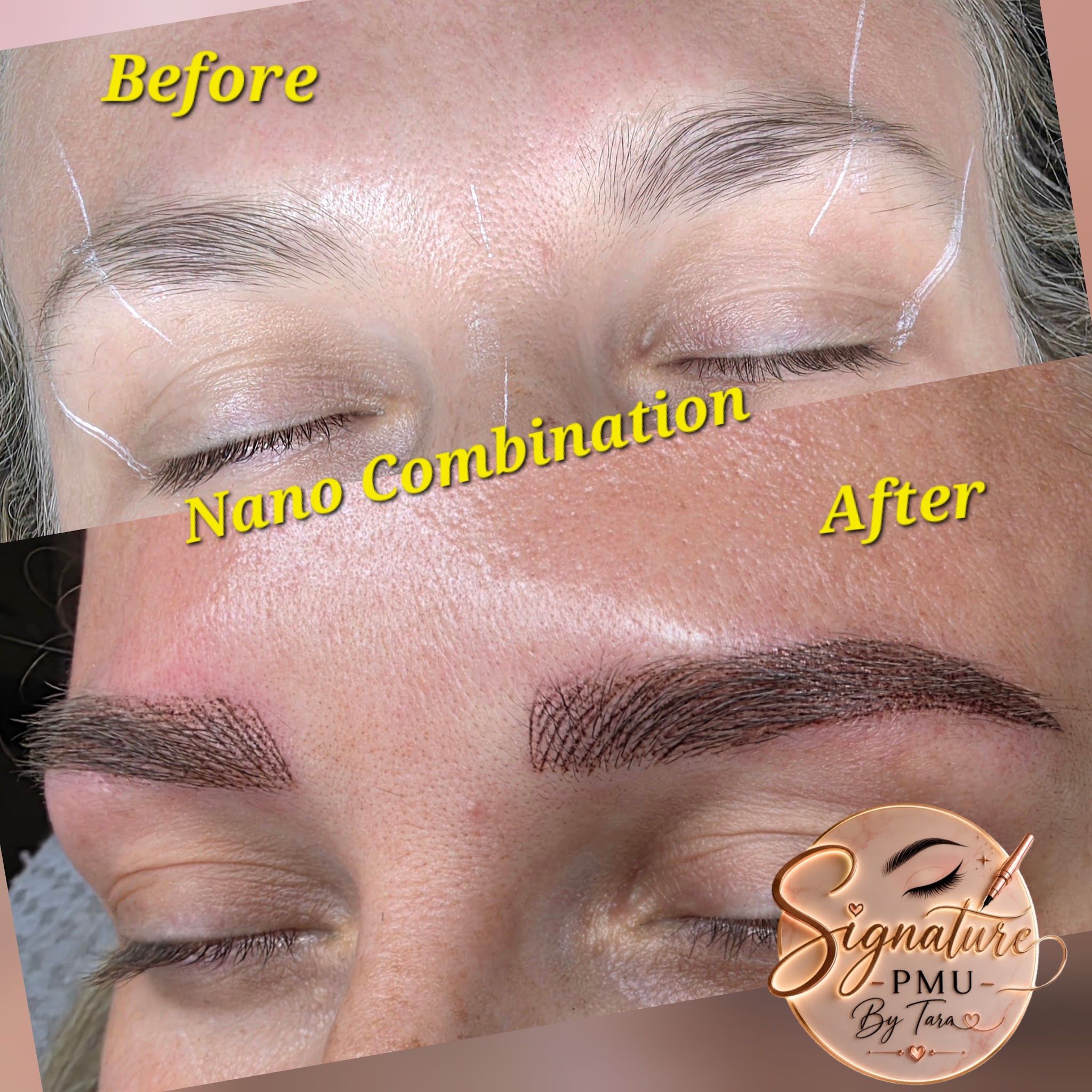 Eyebrow Tattoo result by Signature PMU by Tara in Alpharetta, GA