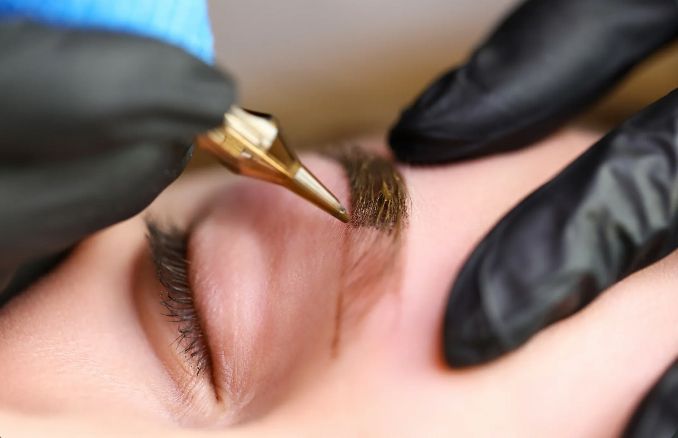 Eyeliner Tattoo result by Darling Derma Ink in Woodstock, GA