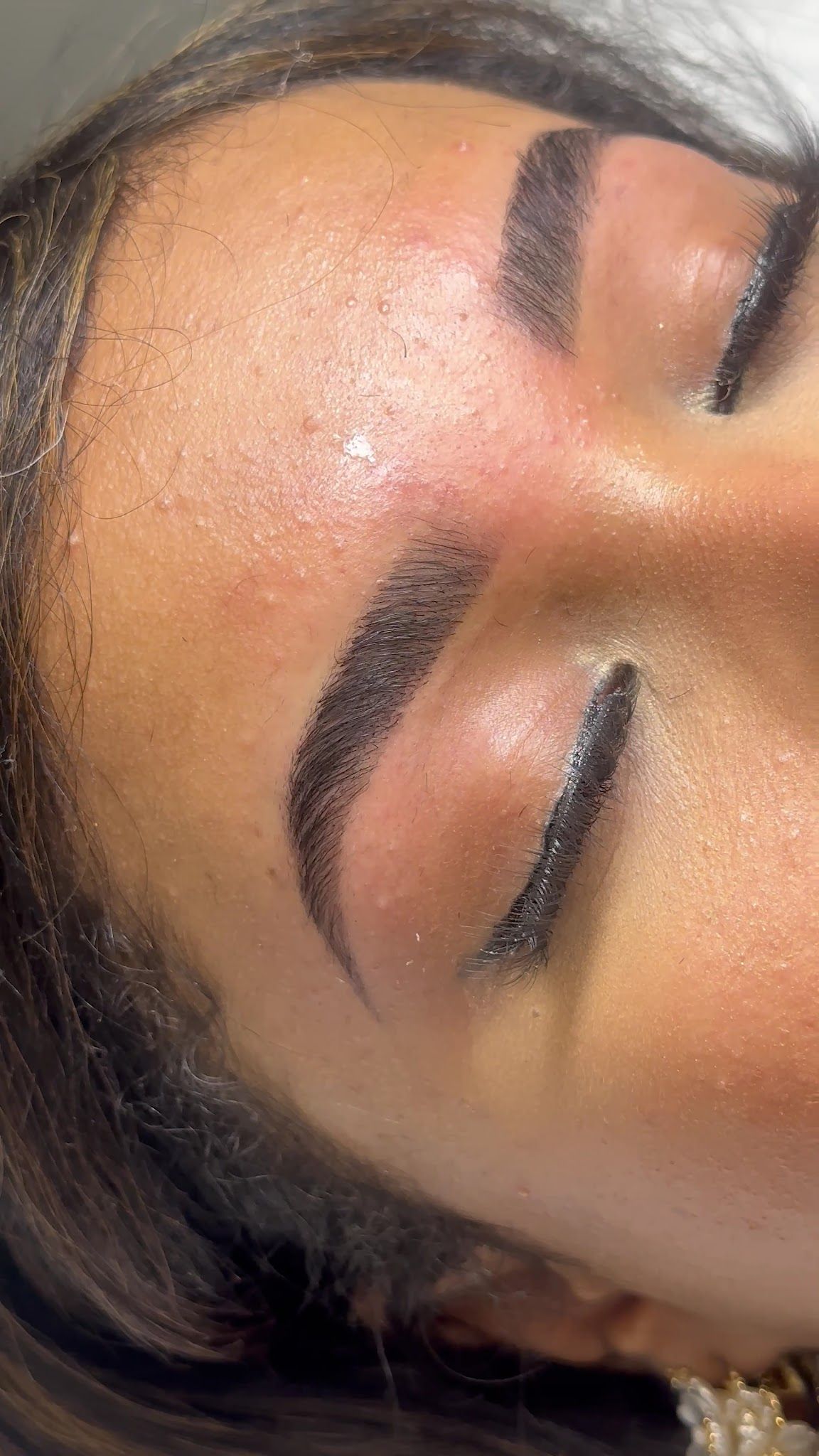 Eyebrow Tattoo result by Lash & Brow Angels in Alpharetta, GA