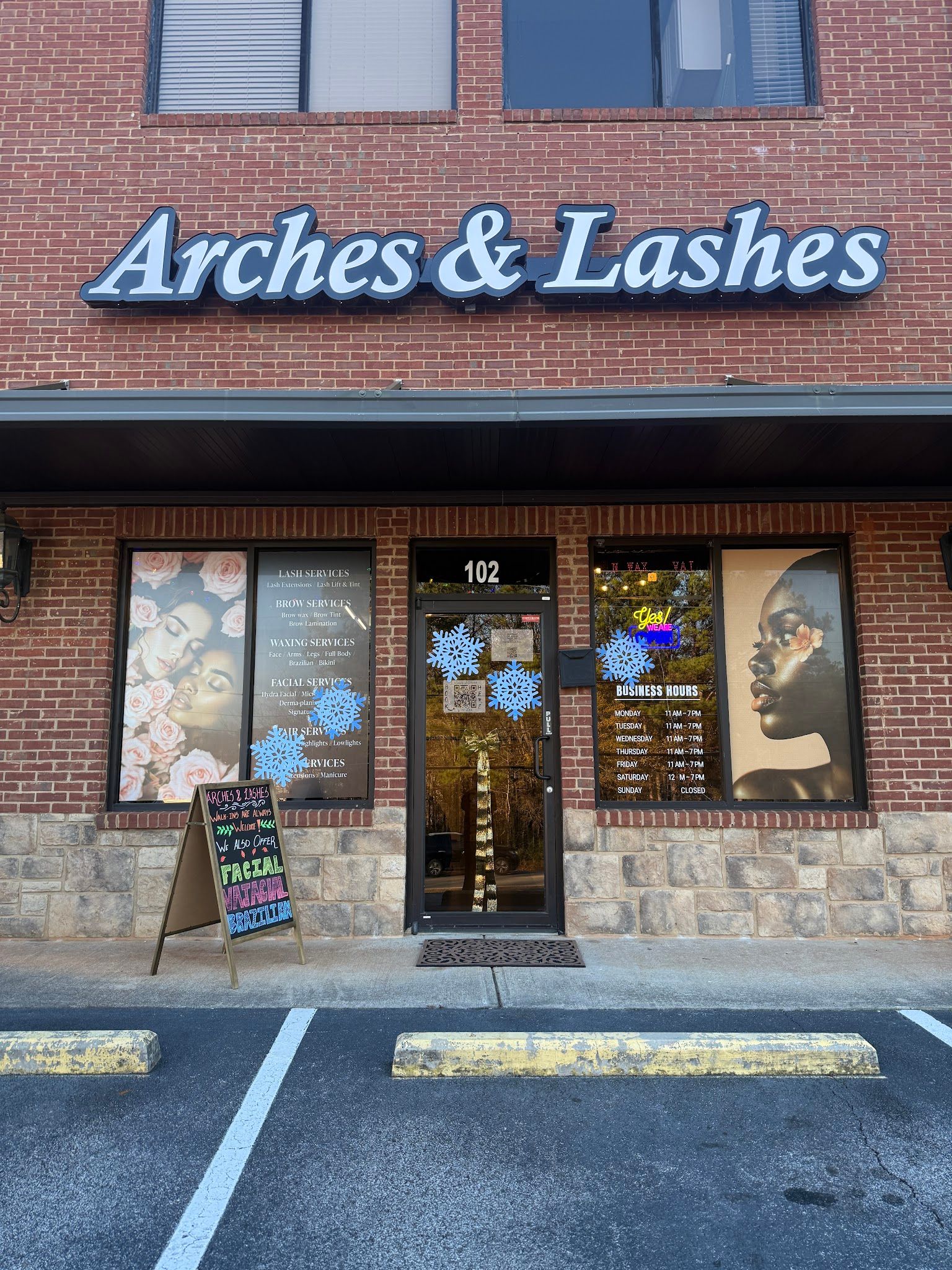 Arches & Lashes Salon — permanent makeup work