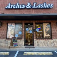 Arches & Lashes Salon — permanent makeup work