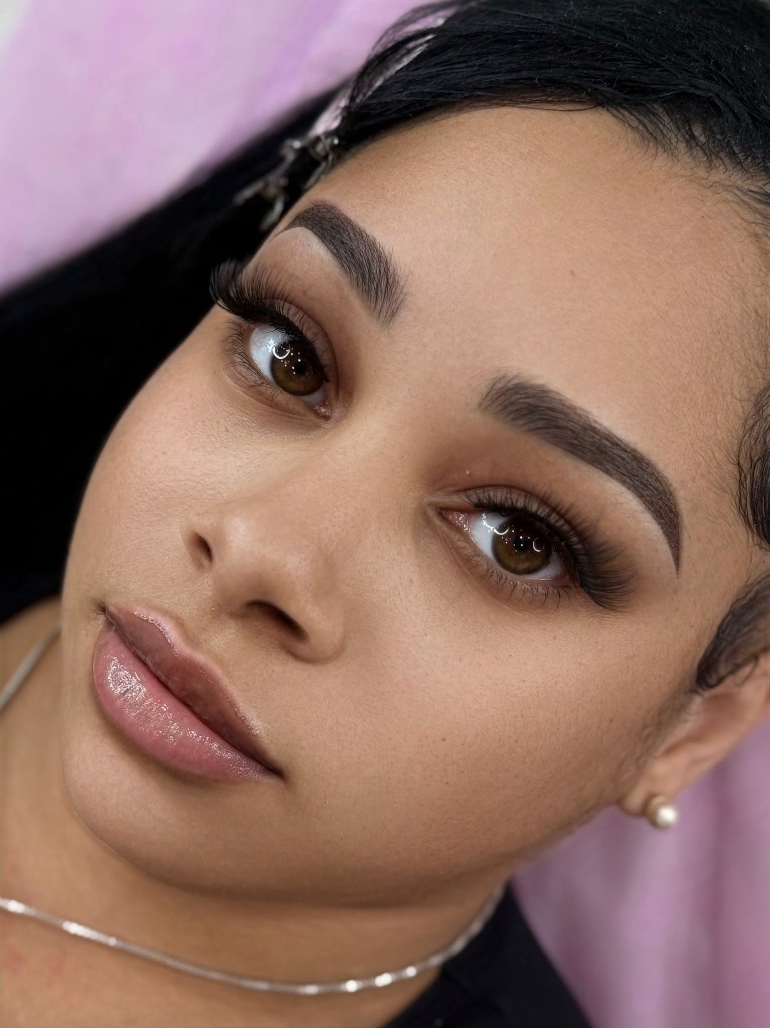 Eyebrow Tattoo result by Elashes and brows beauty salon in Duluth, GA