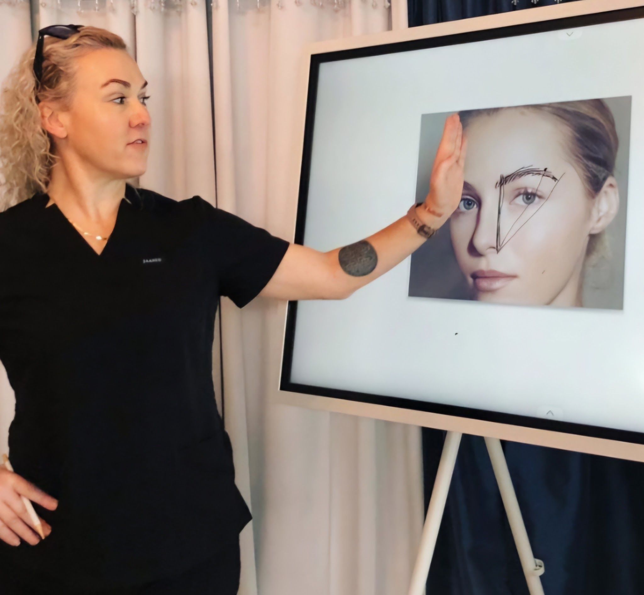 Permanent makeup work by Authentic Beauty Makeup Salon & Brow Studio in Atlanta, GA