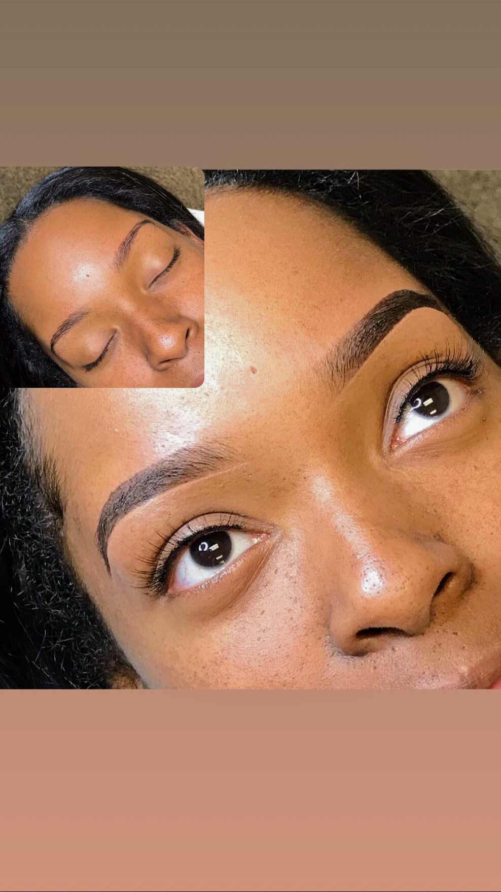 Eyebrow Tattoo result by Fade Effect Brow & Lash Bar (Appointment Only) in Fayetteville, GA