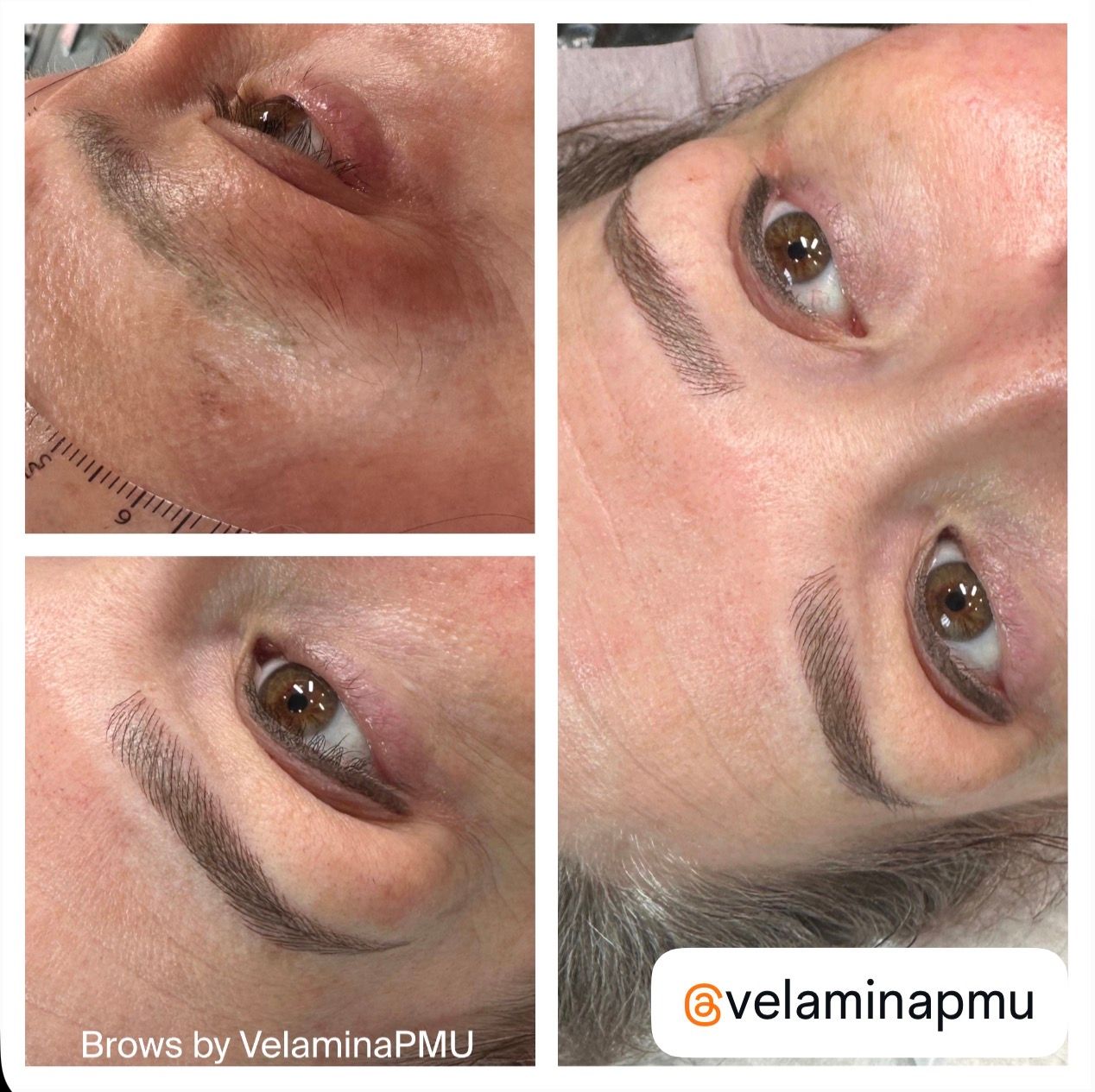Eyebrow Tattoo result by Velamina Permanent Make Up Studio in Jacksonville, FL