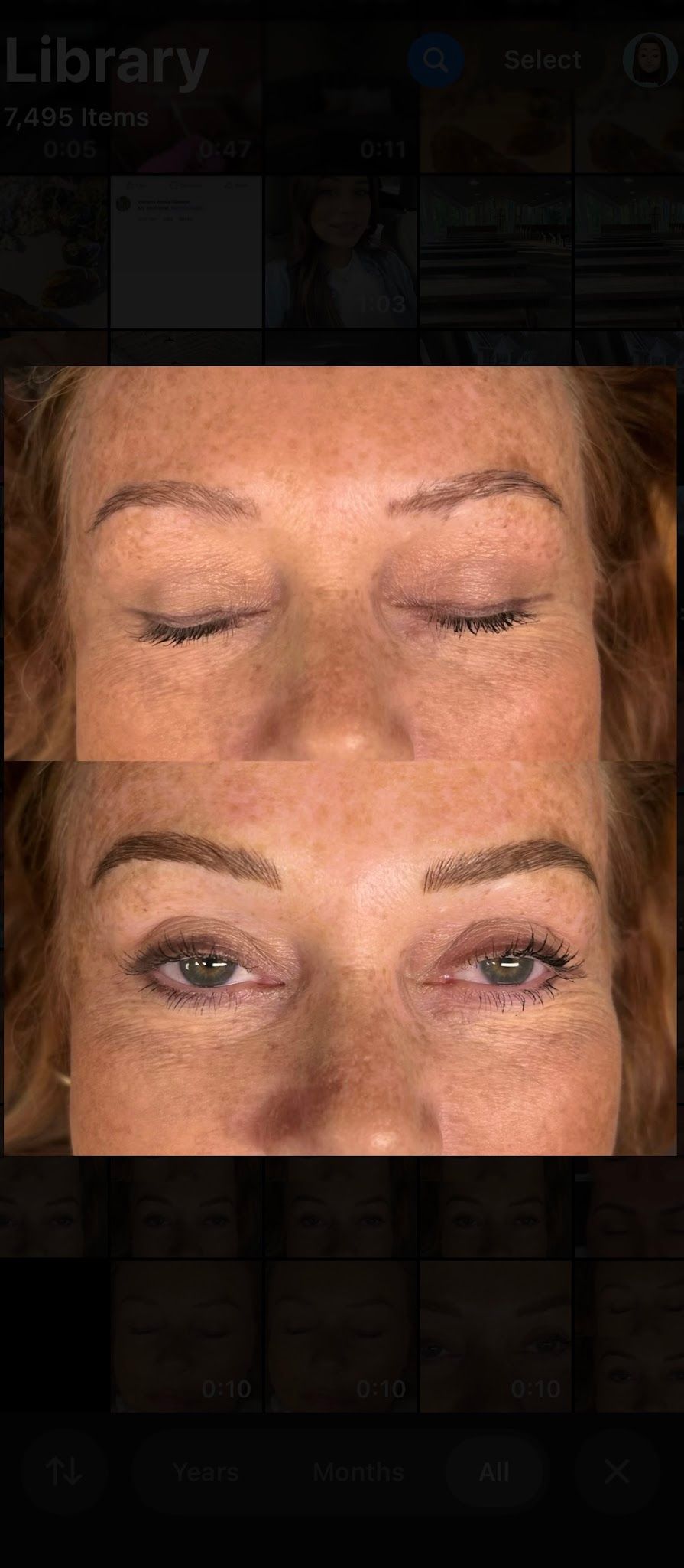 Eyebrow Tattoo result by Tori Alexis Brow Studio & head spa in Villa Rica, GA