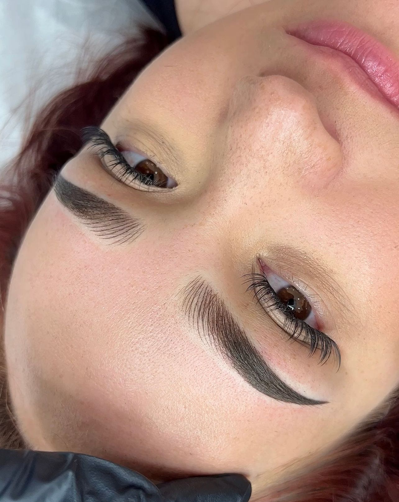 Eyebrow Tattoo result by Linnie Phan Beauty Studio & Academy in Garden Grove, CA