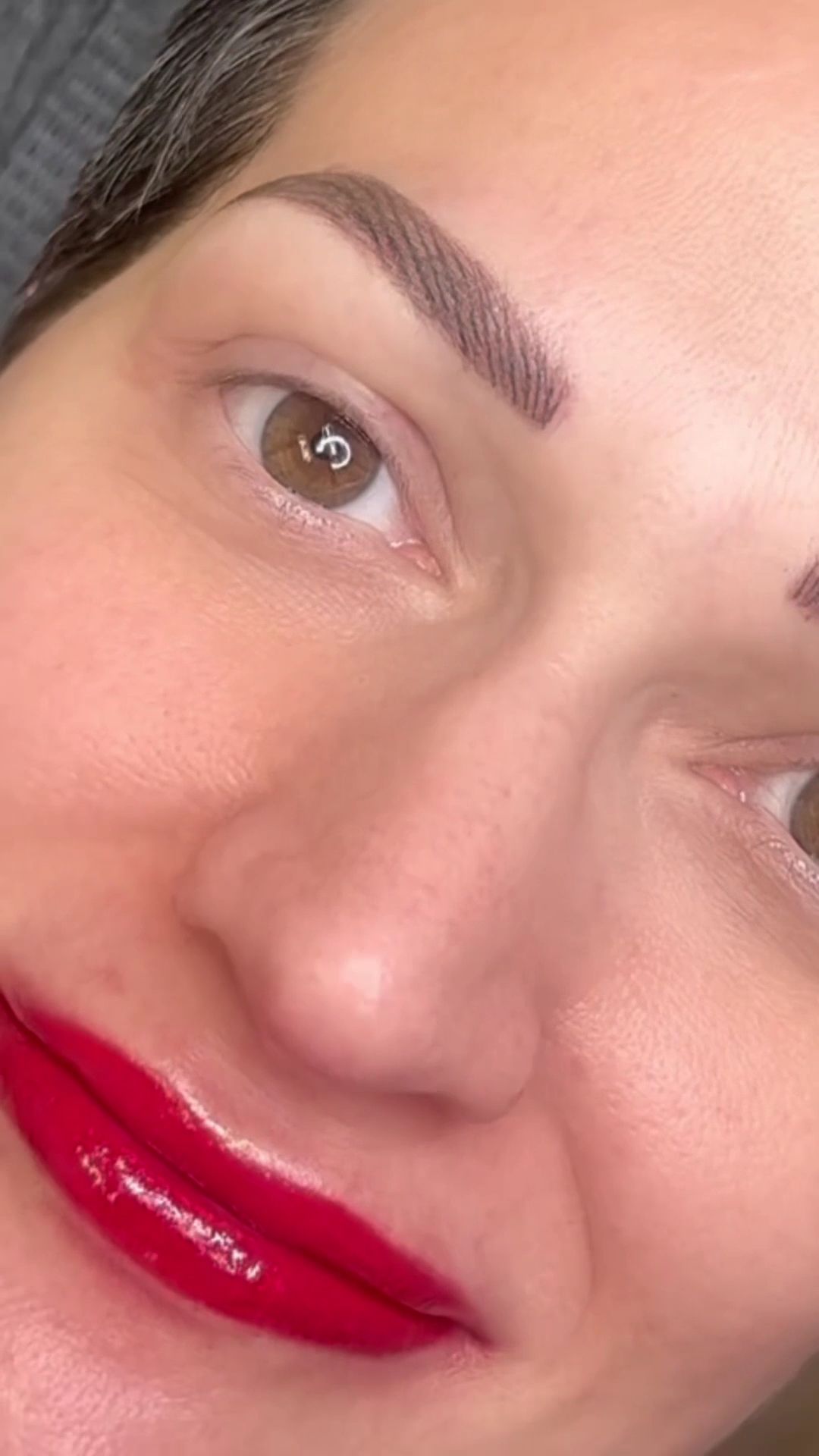 Eyebrow Tattoo result by Luxe Beauty Bar Permanent Cosmetics in Valdosta, GA