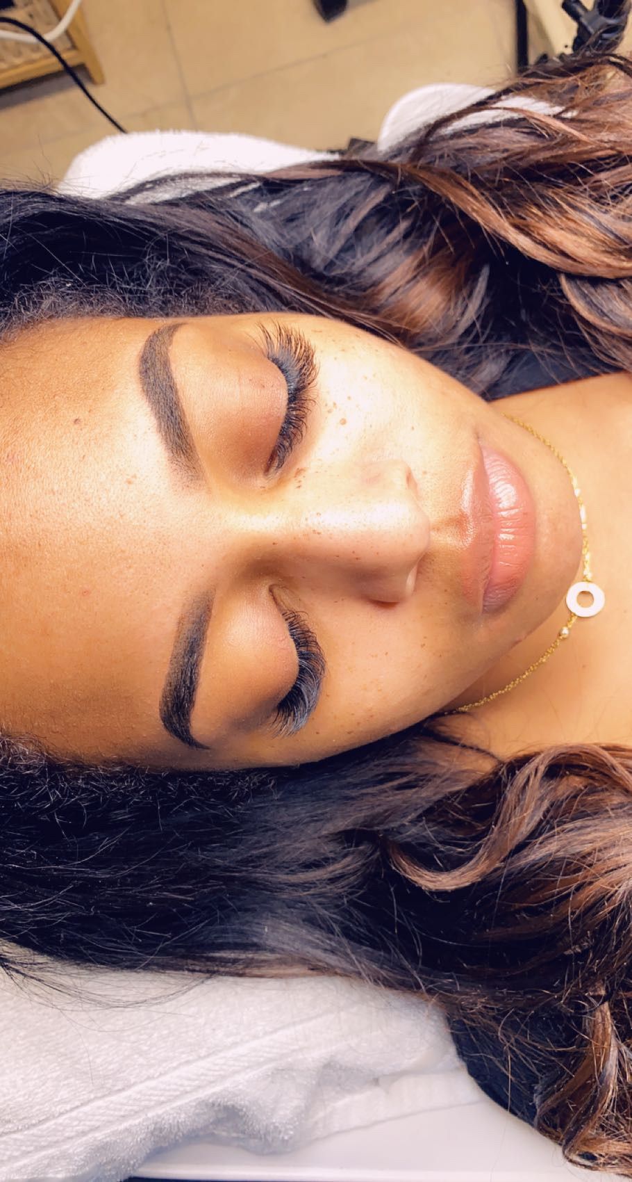 Eyebrow Tattoo result by Dimicia's Beauty Bar in Douglasville, GA