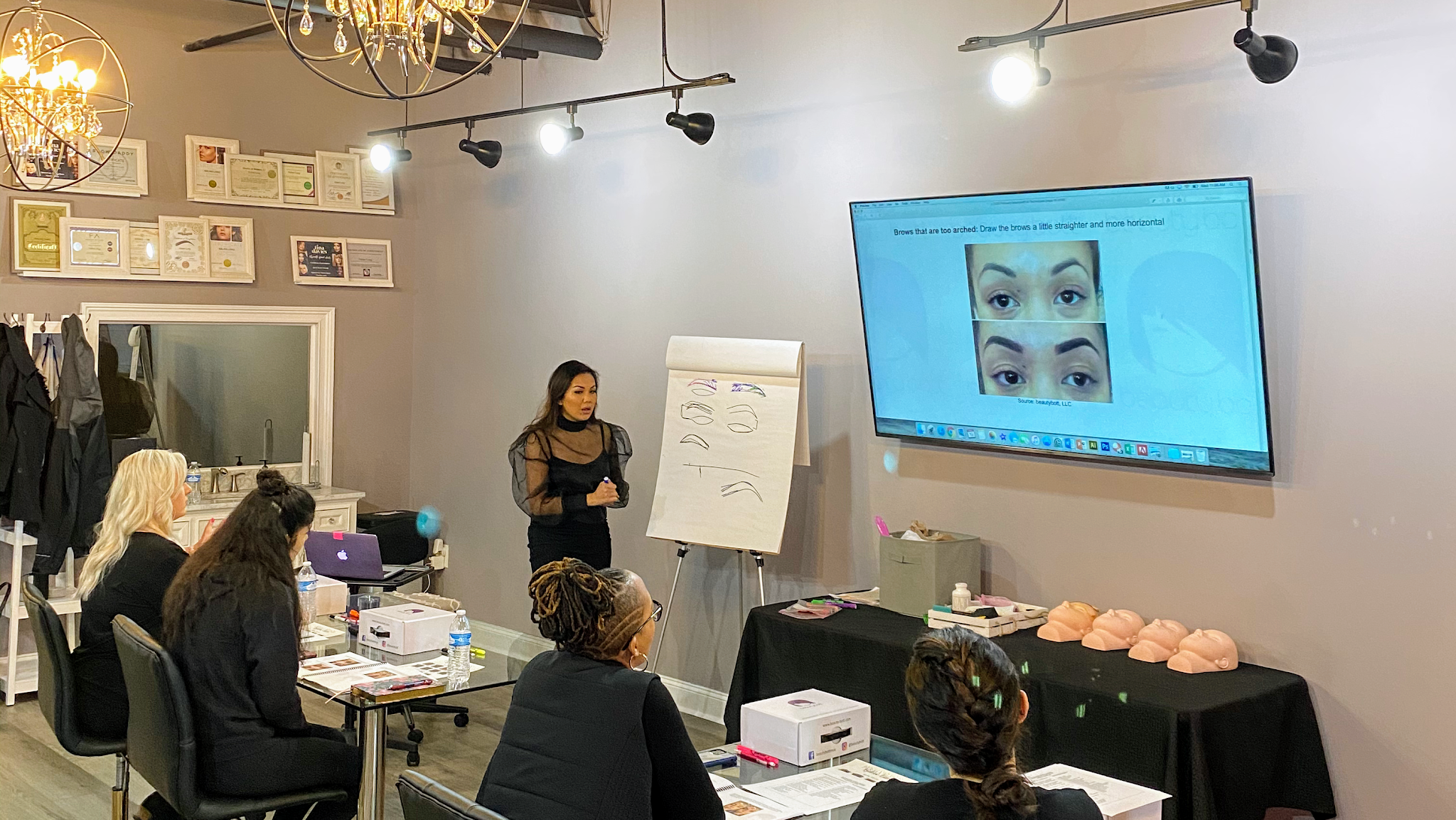 The Beauté District — permanent makeup work