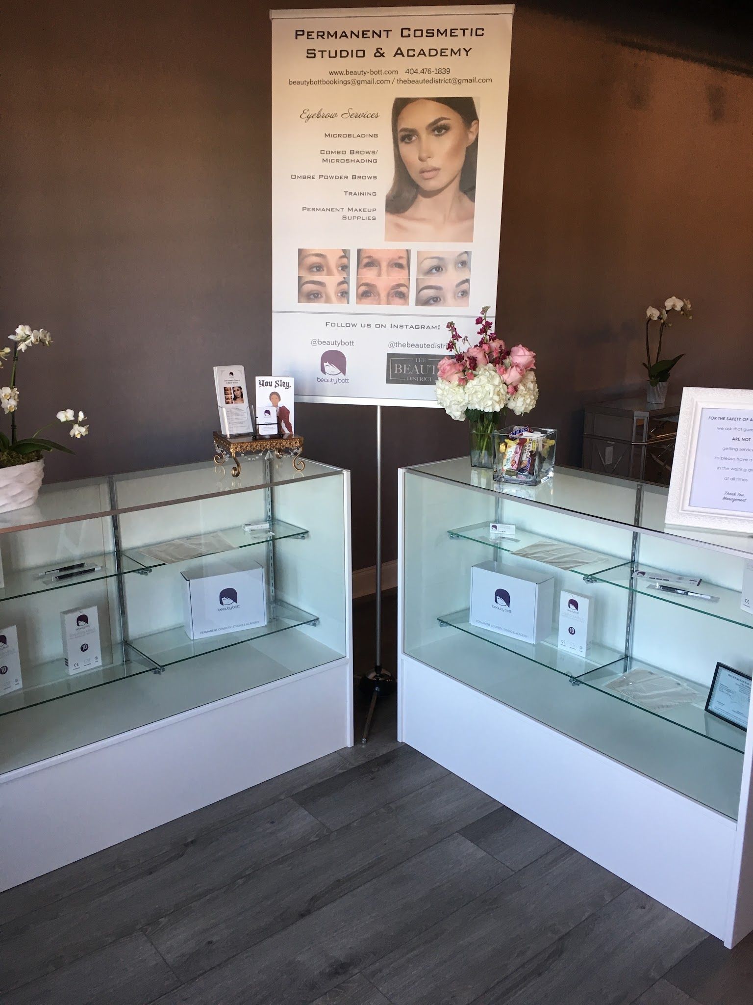 Permanent makeup work by The Beauté District in Alpharetta, GA