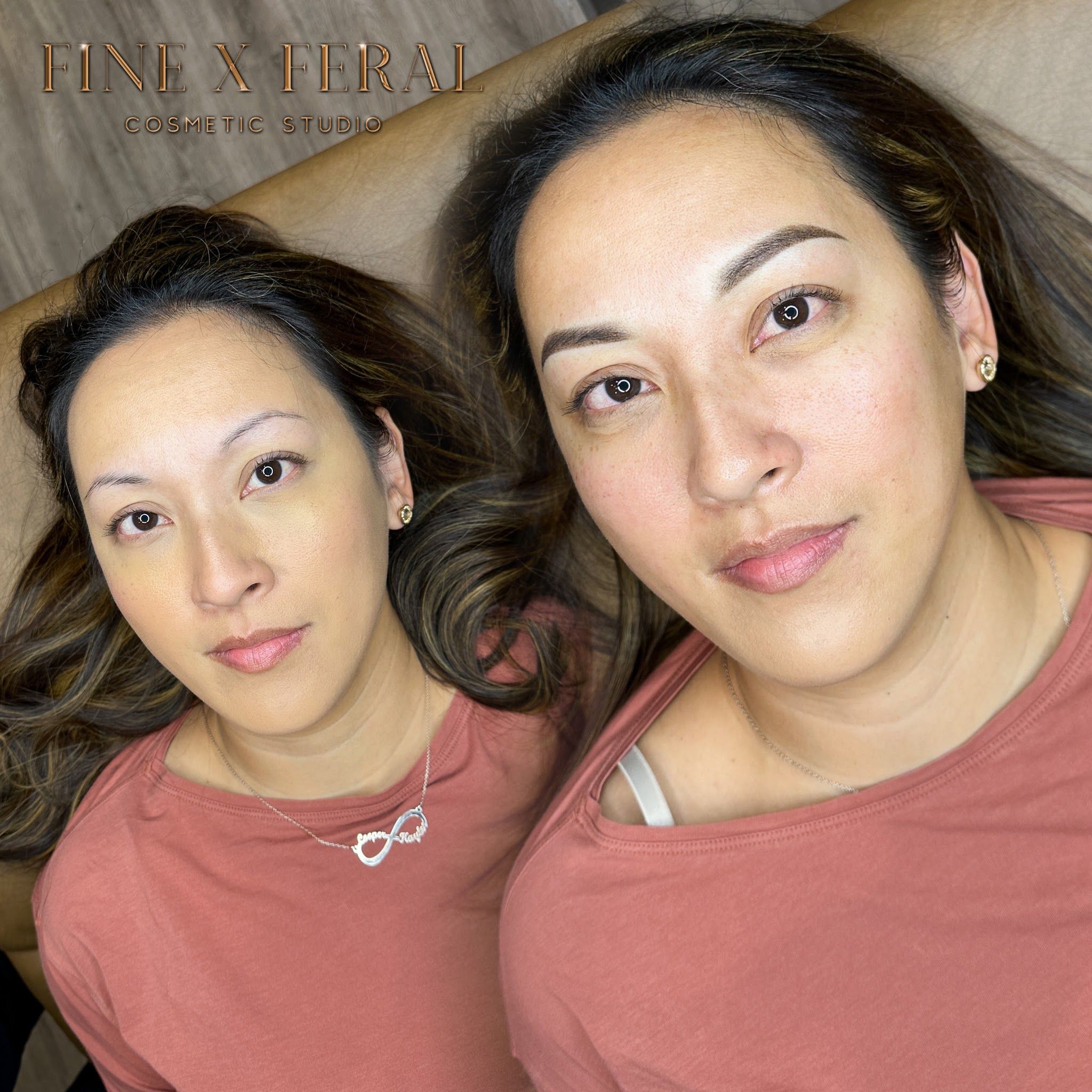 Permanent makeup work by Fine and Feral Cosmetic Studio in Cumming, GA