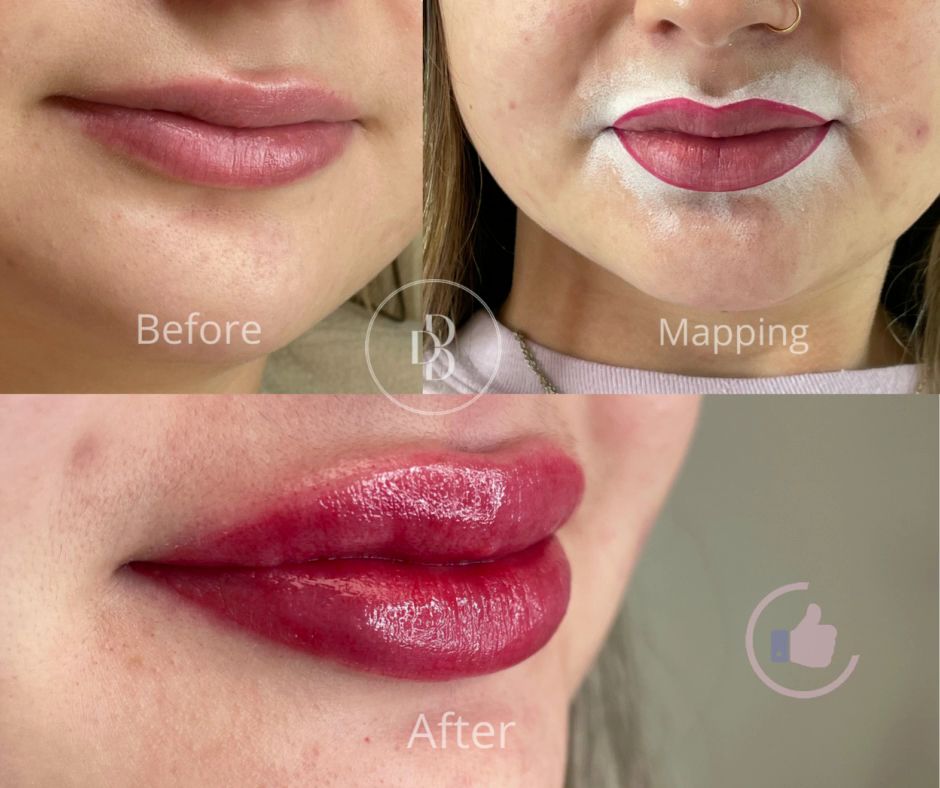 Permanent makeup work by Define Brows in Savannah, GA