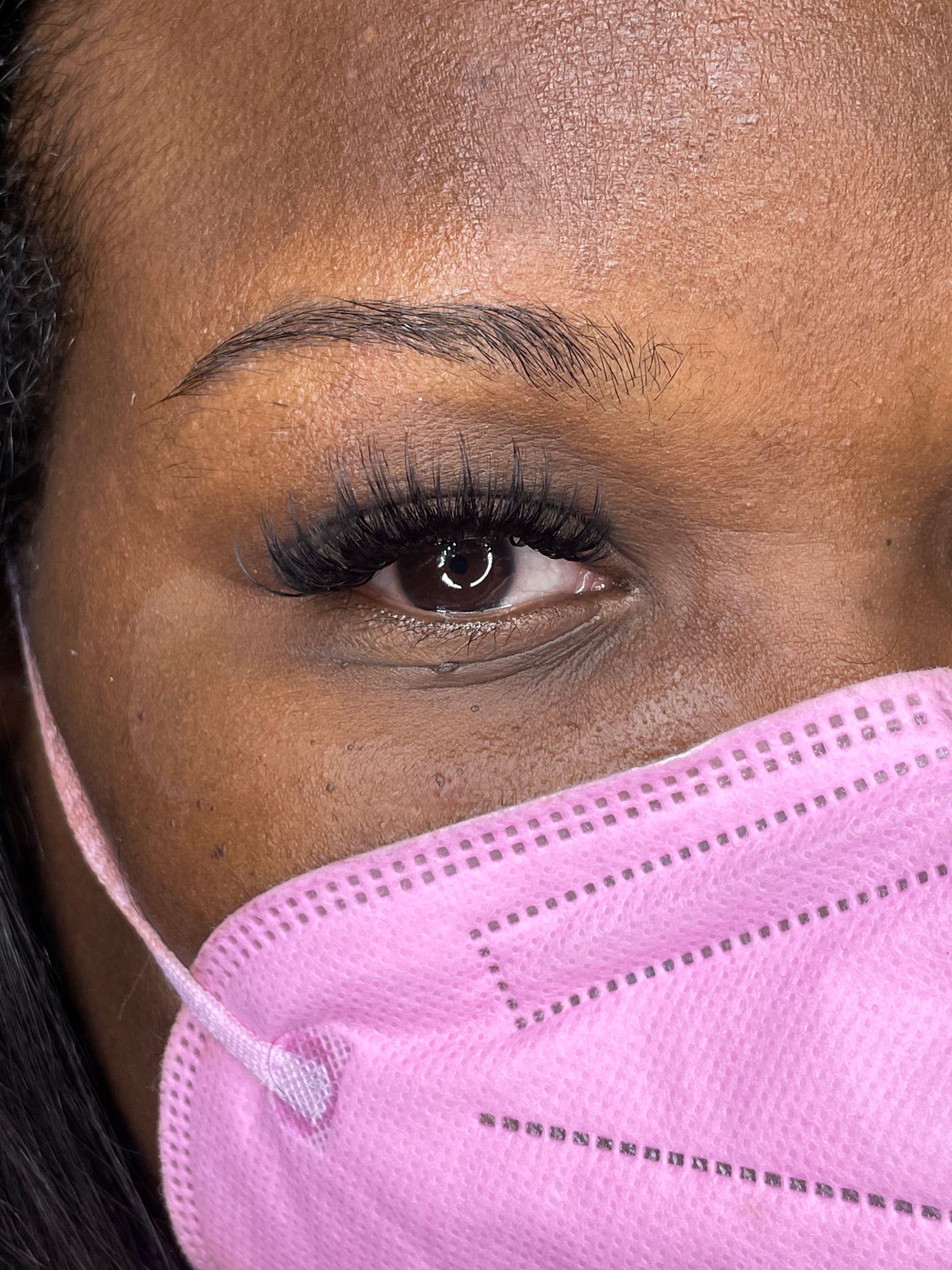 Permanent makeup work by Wink’n Minks Fayetteville Lashes in Fayetteville, GA