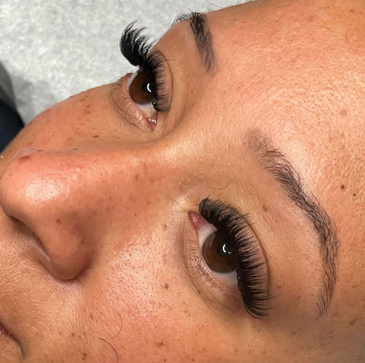 Permanent makeup work by Wink’n Minks Fayetteville Lashes in Fayetteville, GA