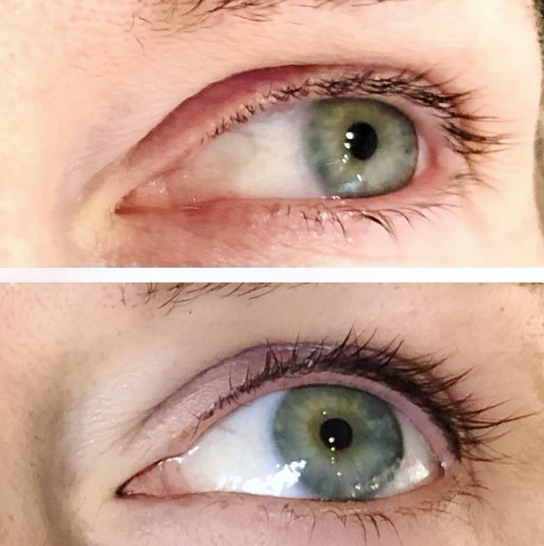 Eyeliner Tattoo result by Juliana Ramus Cosmetic Tattooing in Atlanta, GA
