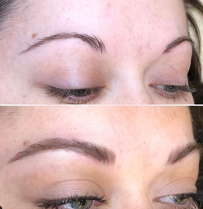 Eyebrow Tattoo result by Juliana Ramus Cosmetic Tattooing in Atlanta, GA