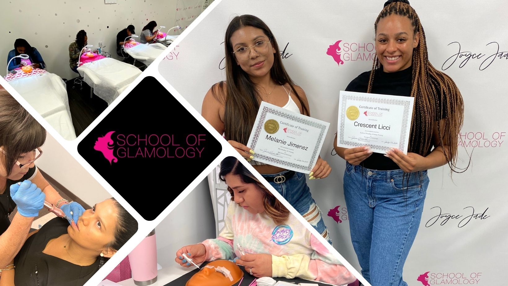 The School of Glamology — permanent makeup work