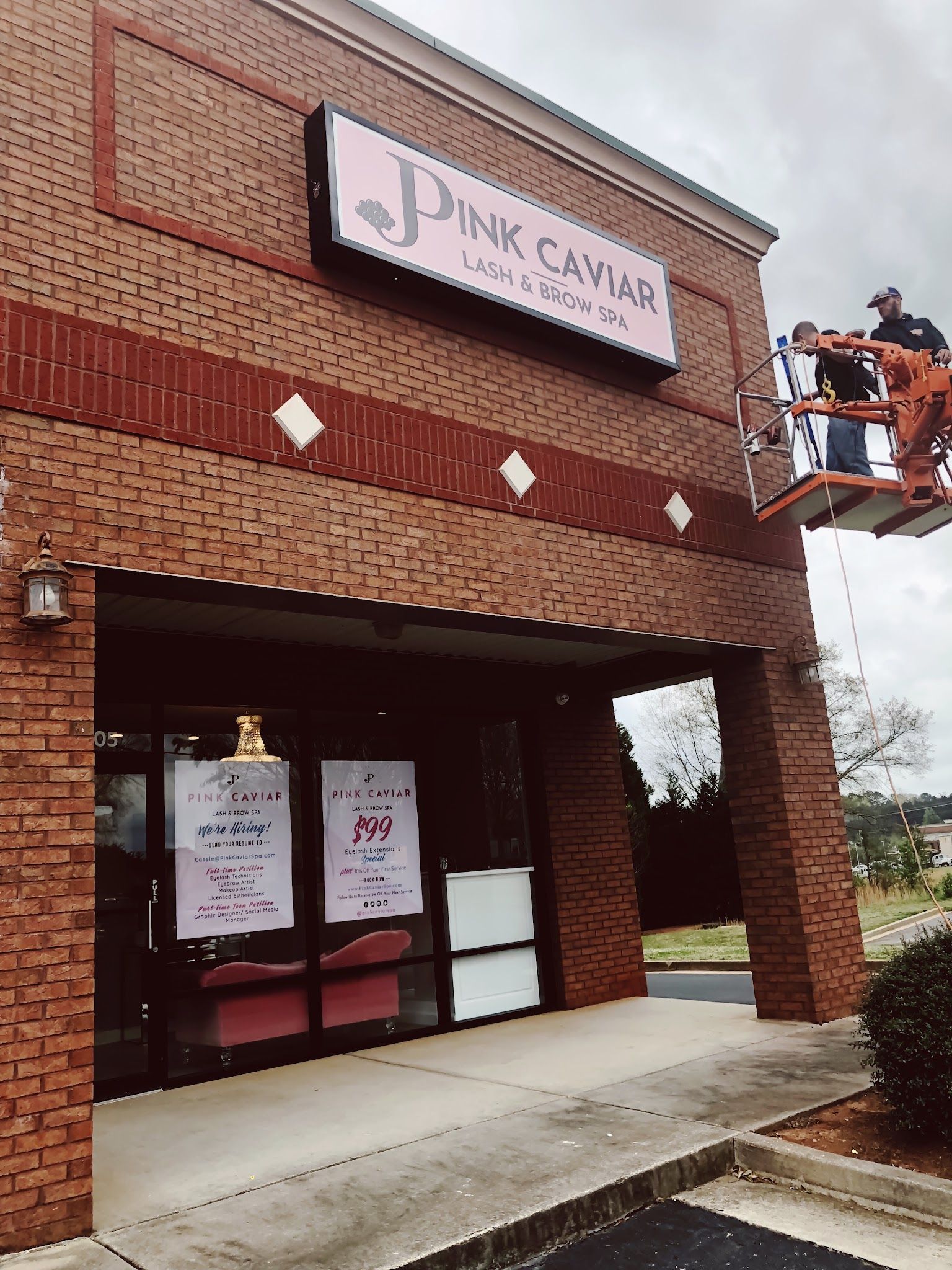 Permanent makeup work by Pink Caviar University in Mcdonough, GA