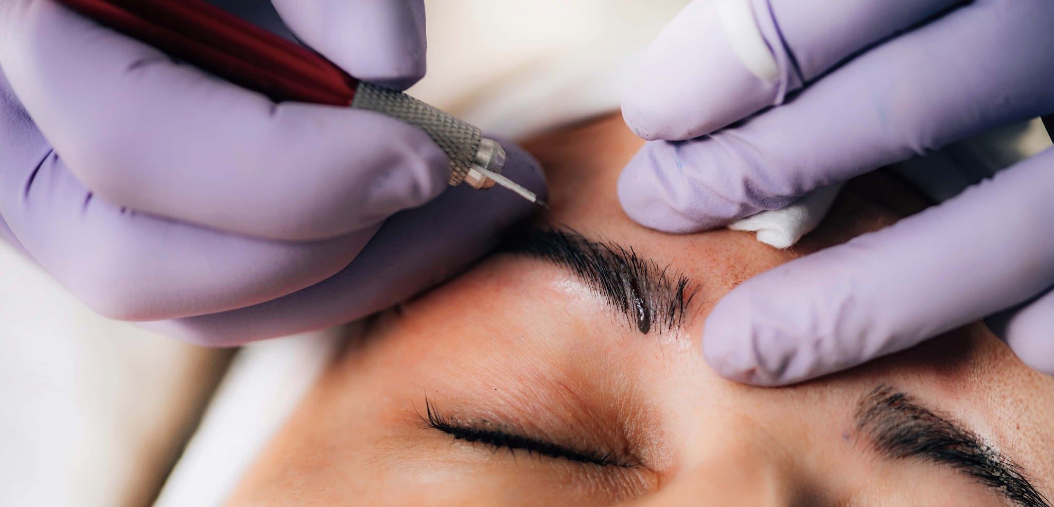 Eyebrow Tattoo result by Nas Permanent Makeup and Training Center in Newport Beach, CA
