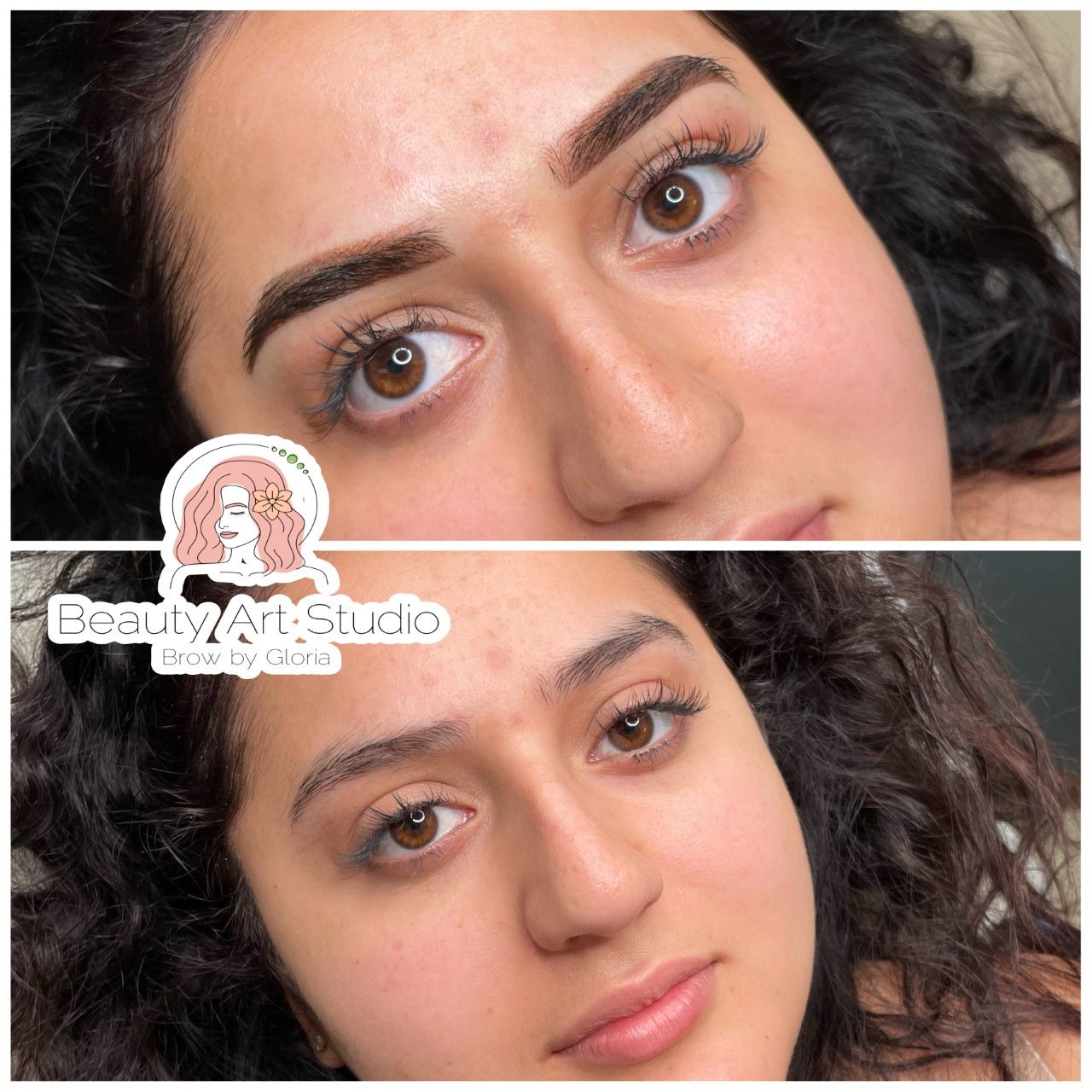 Eyebrow Tattoo result by Beauty Art Studio, Brow by Gloria in Athens, GA