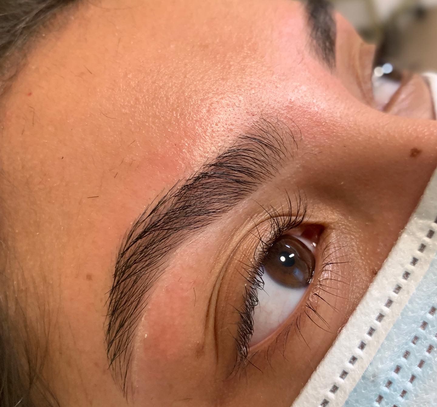 Eyebrow Tattoo result by Simply Lina LLC in Athens, GA