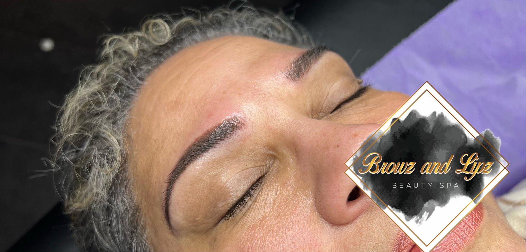 Eyebrow Tattoo result by P-Zazz Beauty Bar & Suites/Browz and Lipz Beauty Spa and More in Tennille, GA