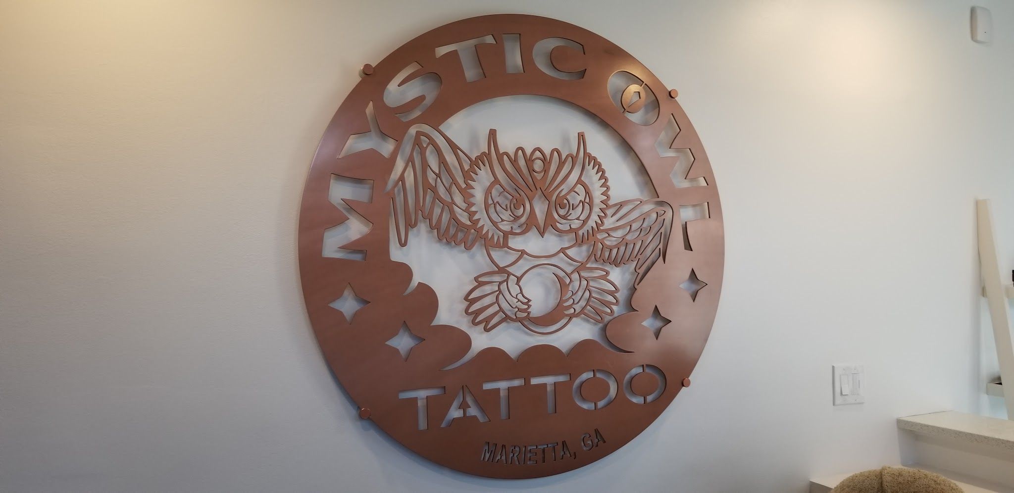 Permanent makeup work by Mystic Owl Tattoo in Marietta, GA