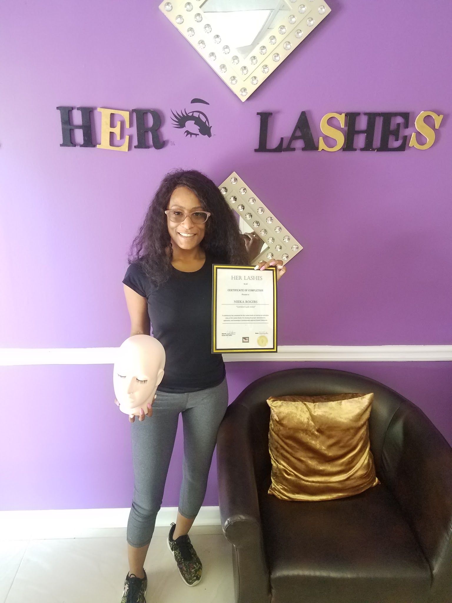Permanent makeup work by Her Essence Beauty Lash and Brow Training Academy in Jonesboro, GA