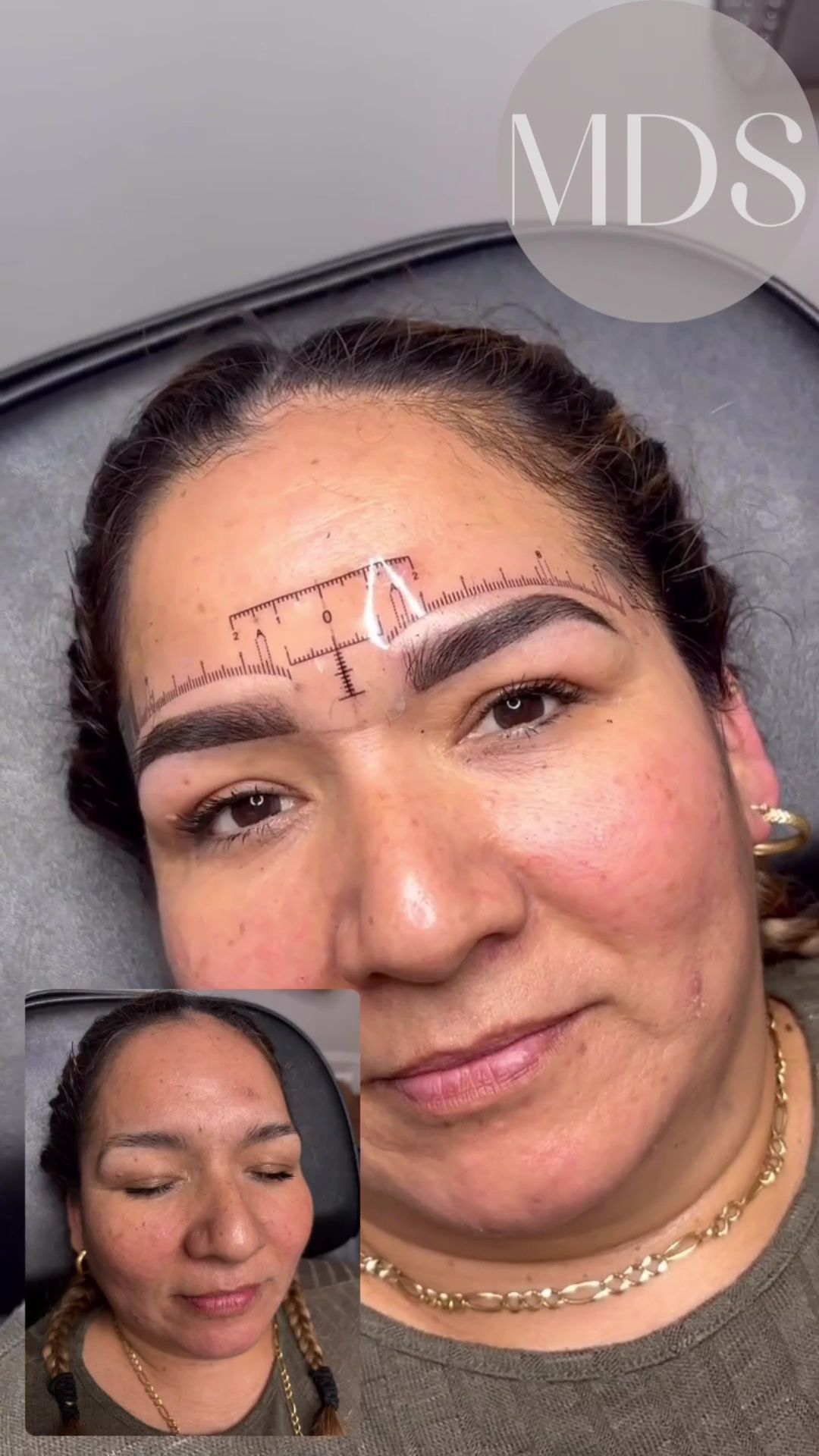 Eyebrow Tattoo result by Michel Design Studio | Microblading in Macon, GA