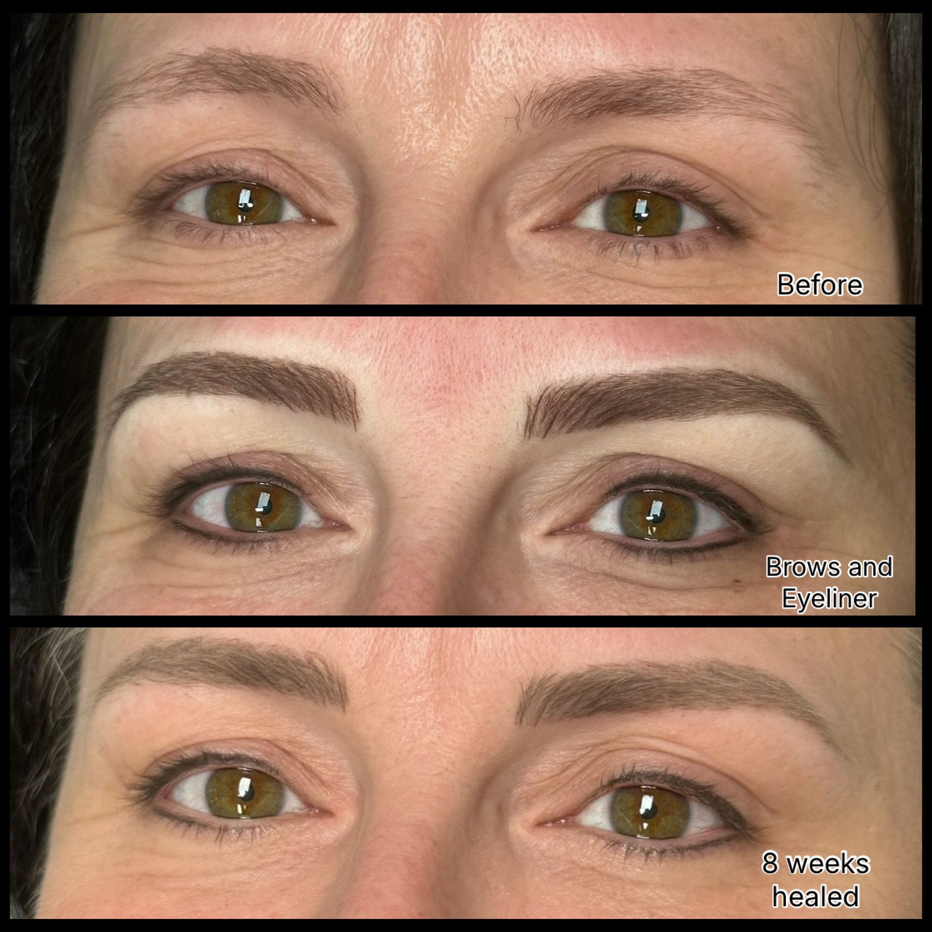 Eyebrow Tattoo result by Acworth Permanent Cosmetics in Acworth, GA