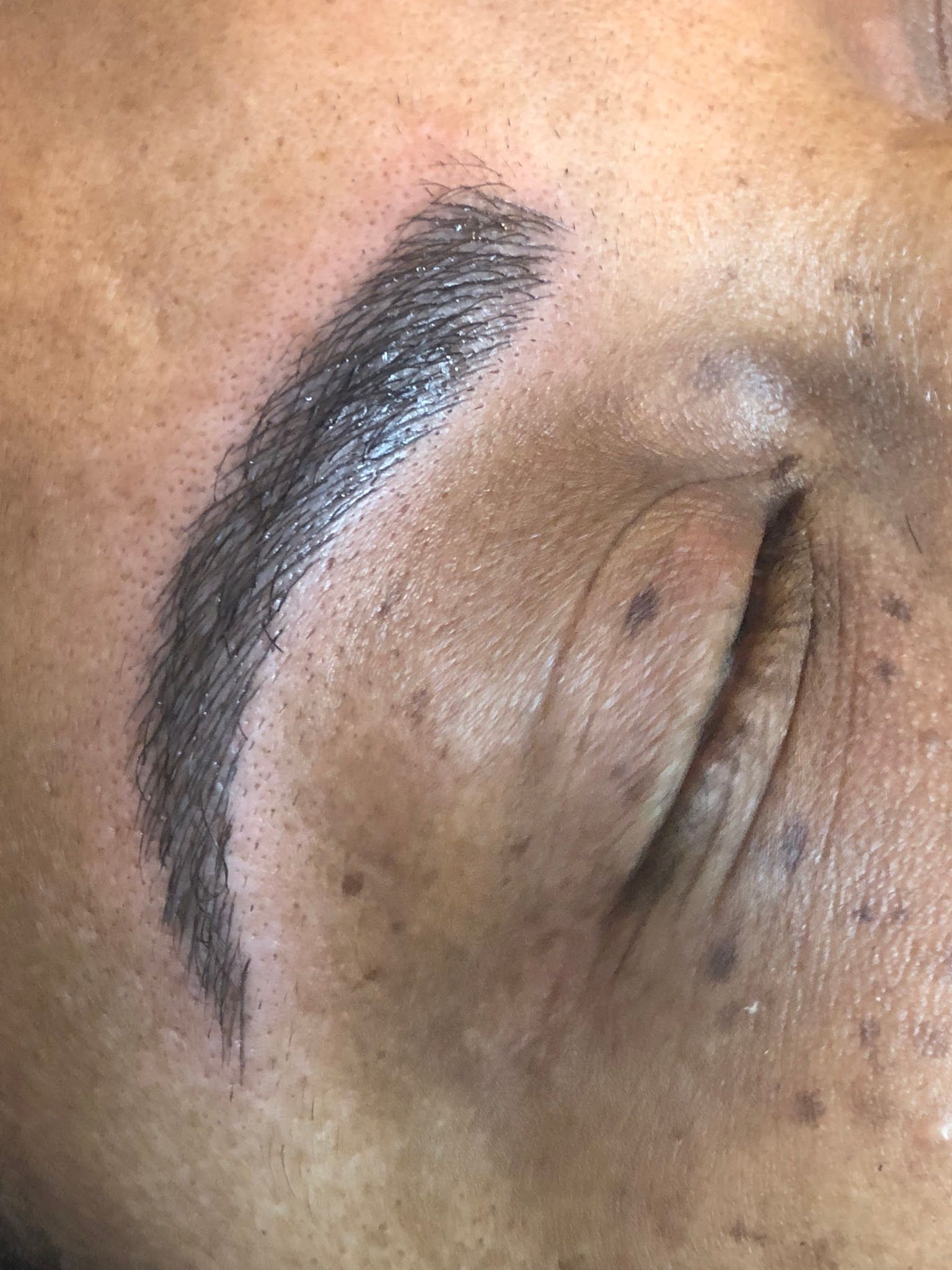 Eyebrow Tattoo result by Shaboo Permanent Makeup Studio & Training Center in Duluth, GA